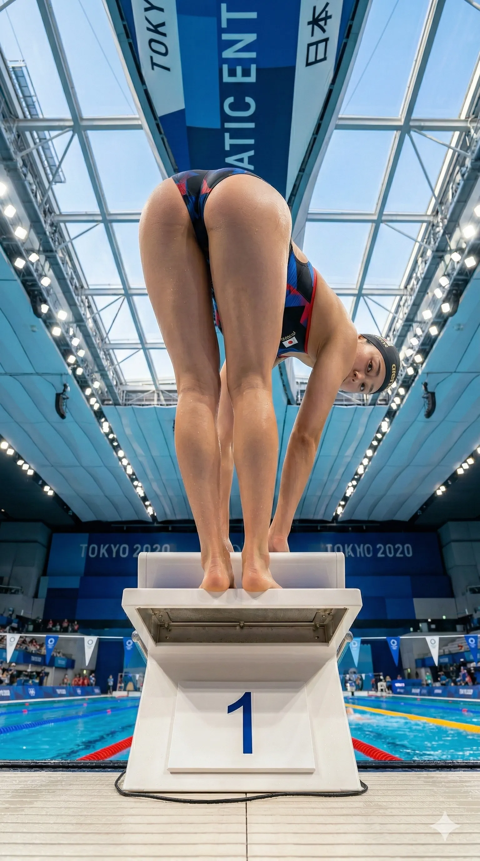 POV 競泳美女 後ろ姿 圧倒的リアリティ 009