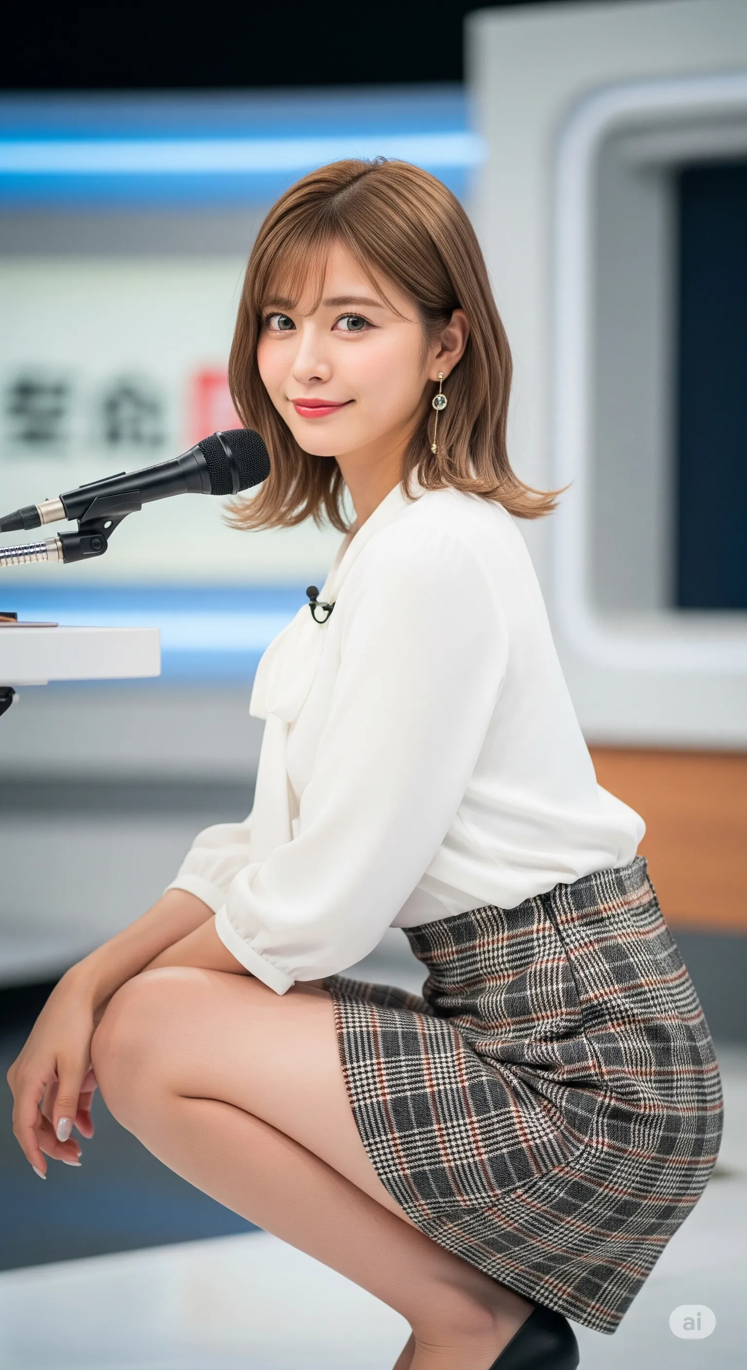 女子アナ 腰下ライン タイトの魅力フェチ 049