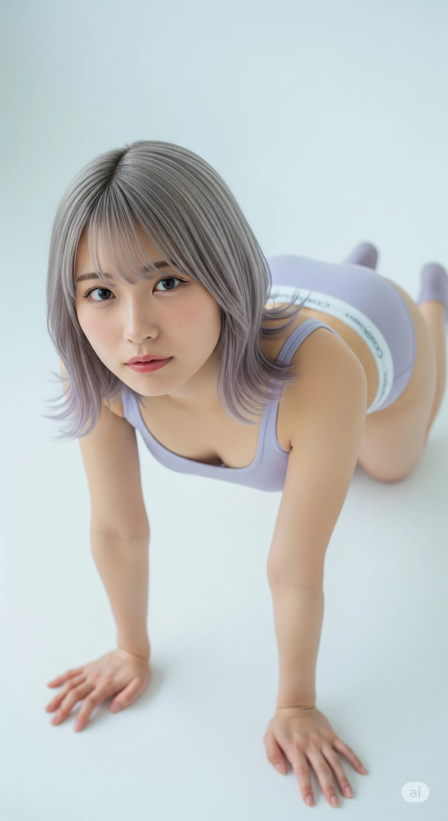 Calvin Klein(カルバンクライン) スポーツウェア 四つん這いグラビア 045