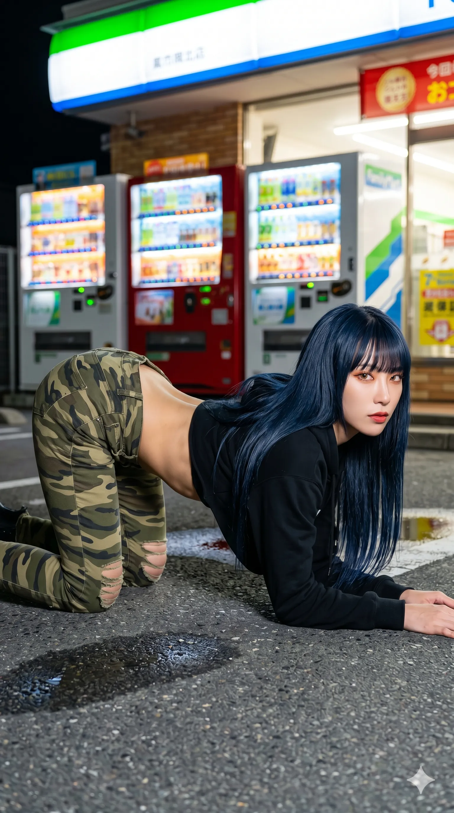 ミリタリー女子 最高の肉感美 006