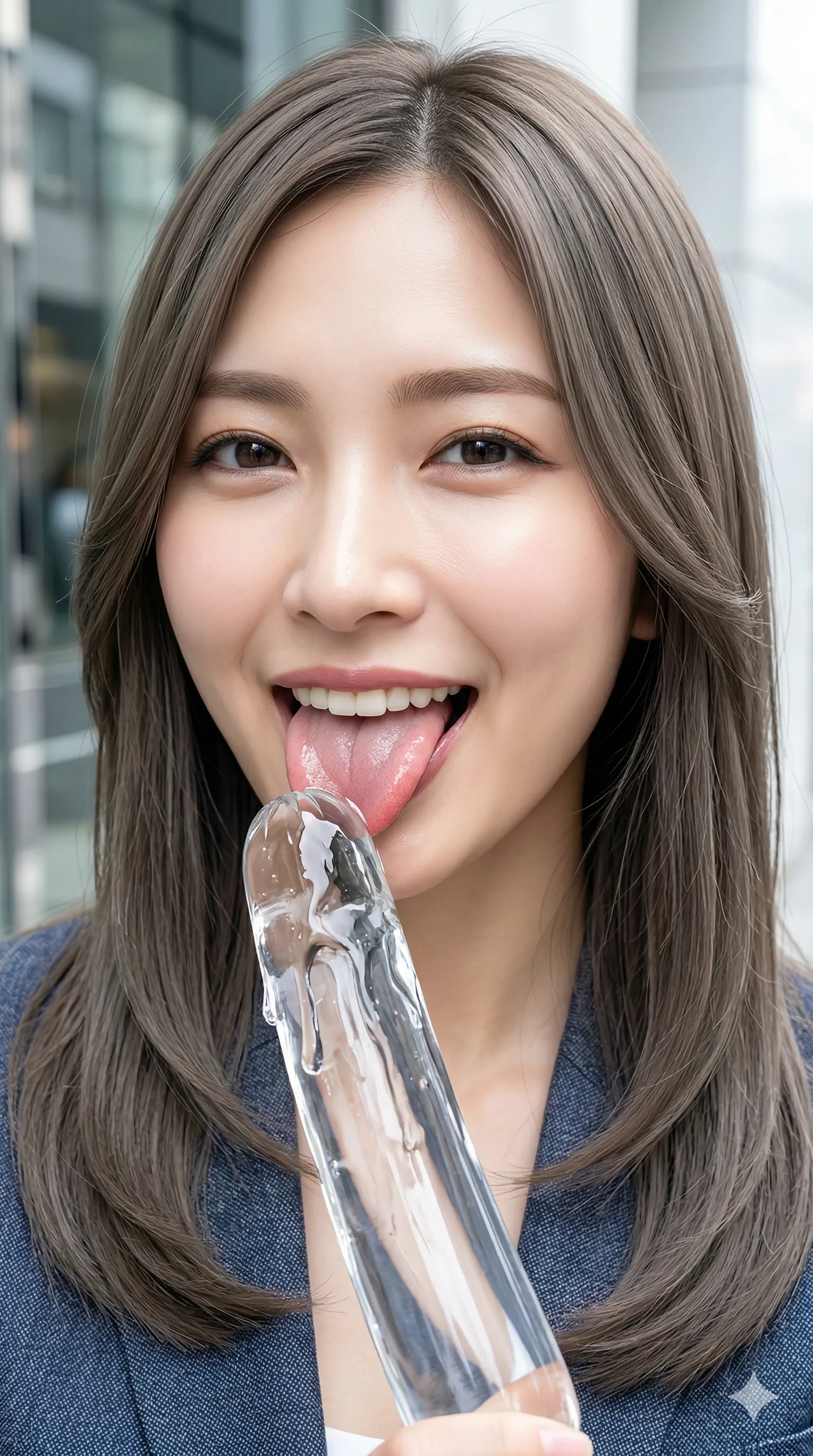 クリスタル 舐めとる 最高の誘惑 009