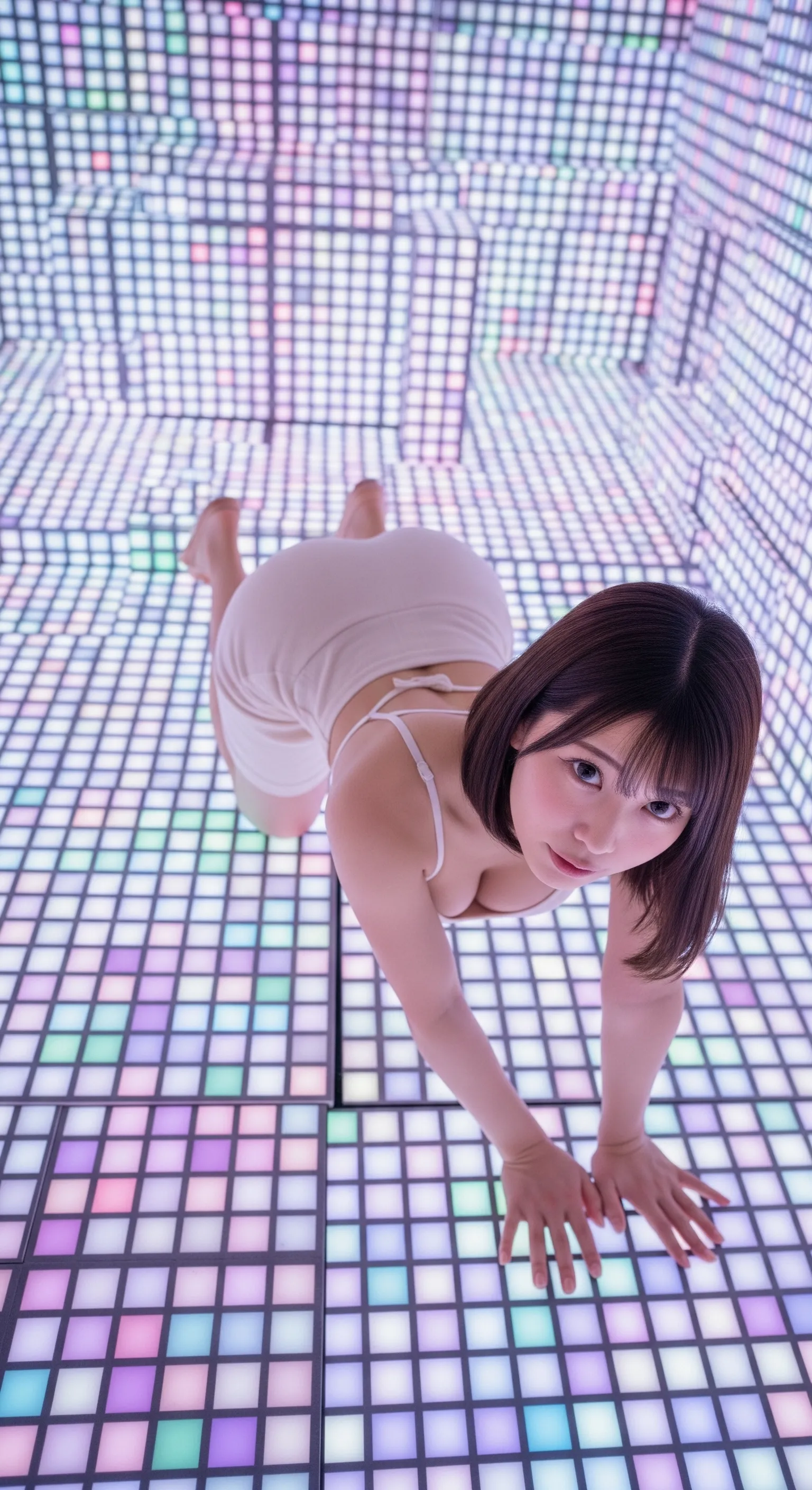 サイバーパンクな色気が漂う、一輪の夜の蝶