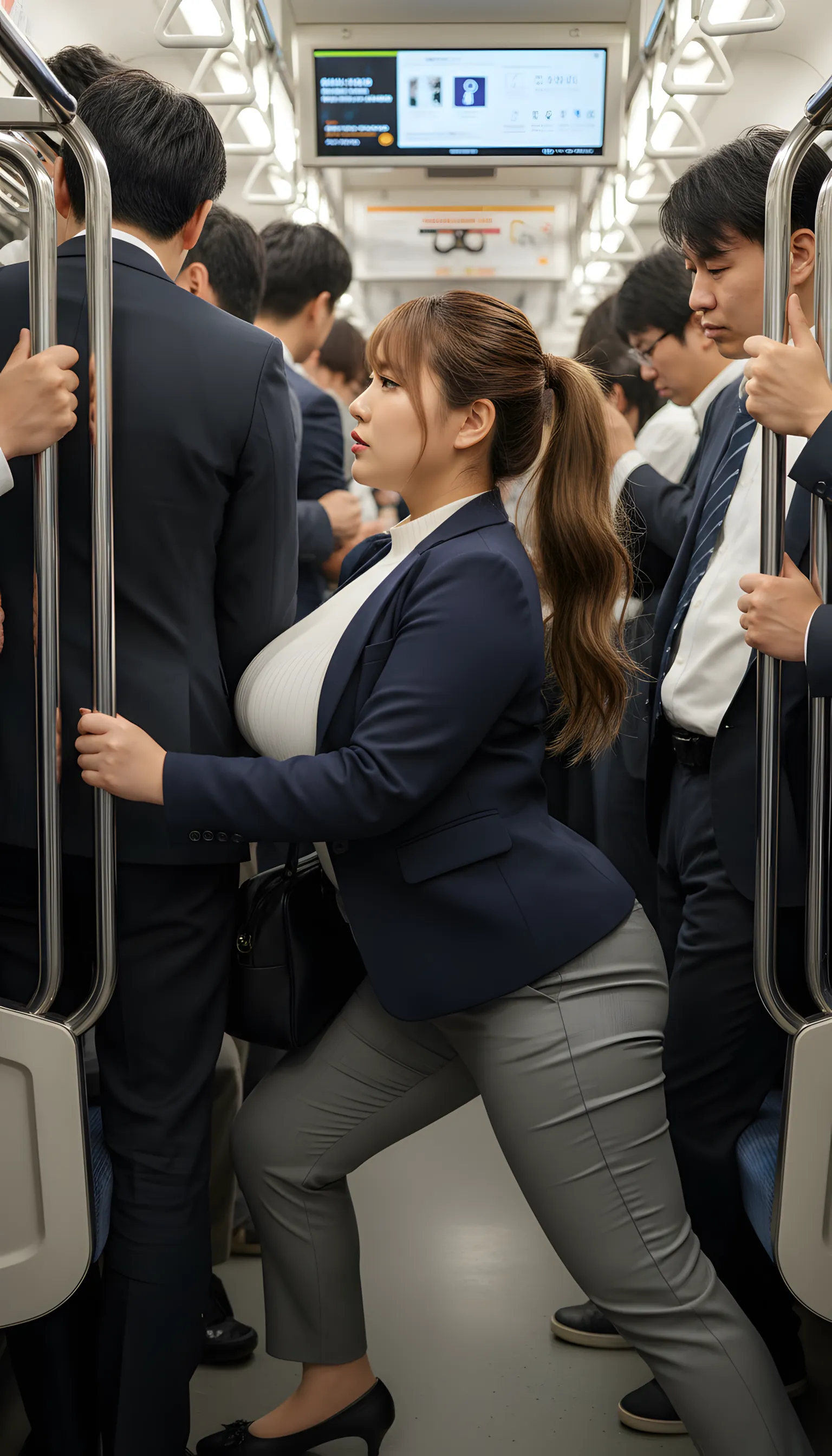 痴漢女 シチュエーション 最高の隙 006