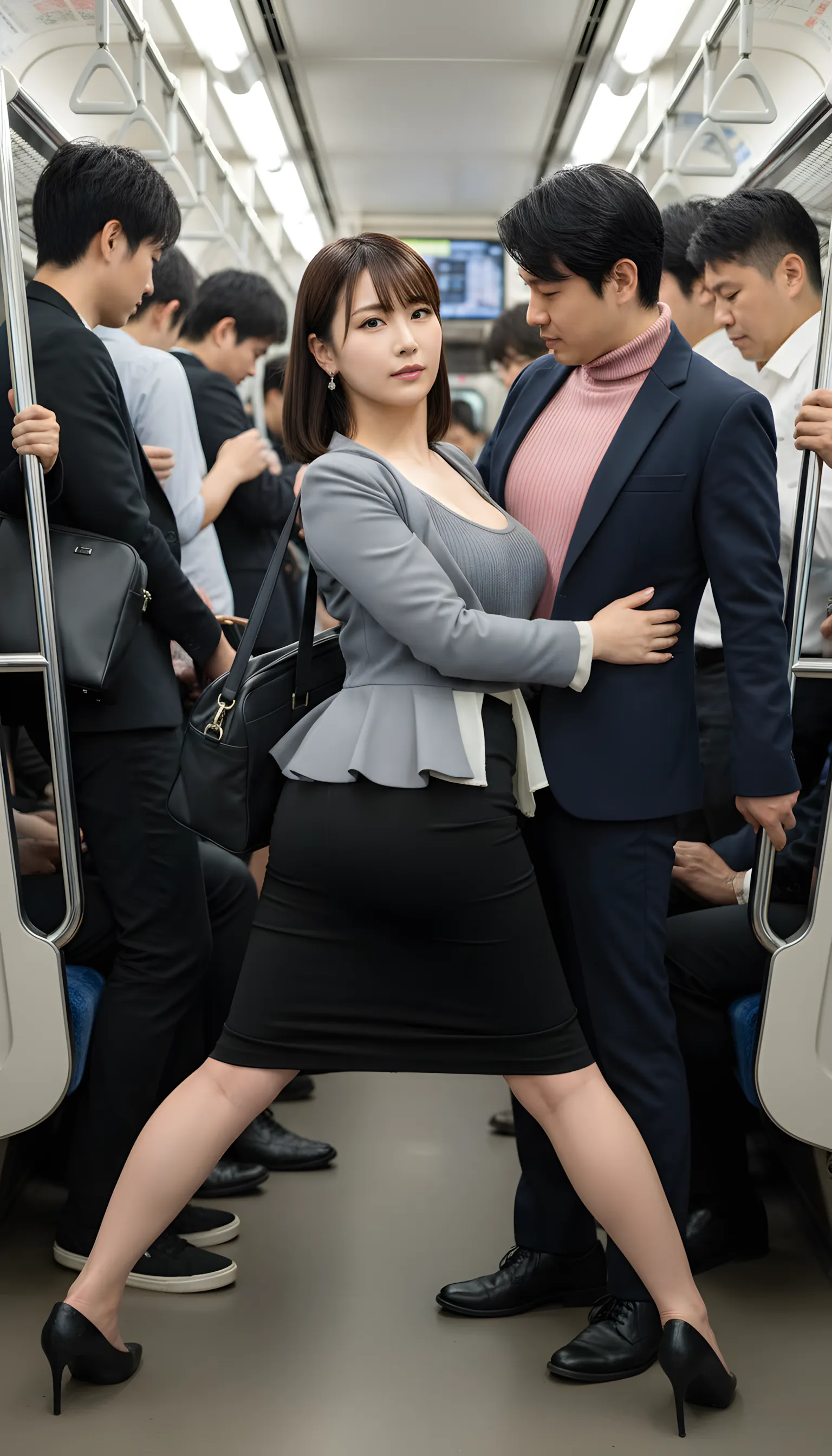 スカート 尻の丸み 最高の食い込み 010