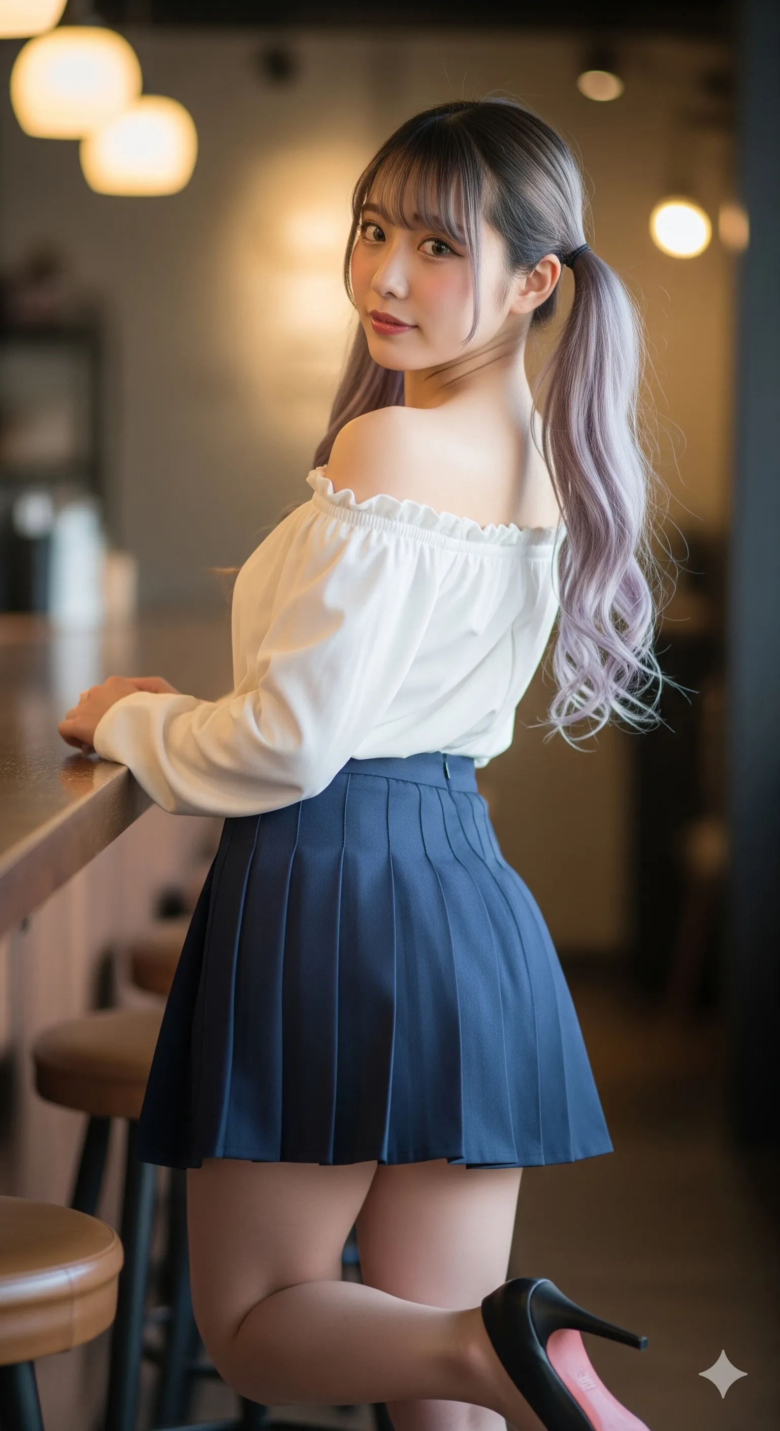 しなやかな背中から続く、美しすぎるヒップの放物線