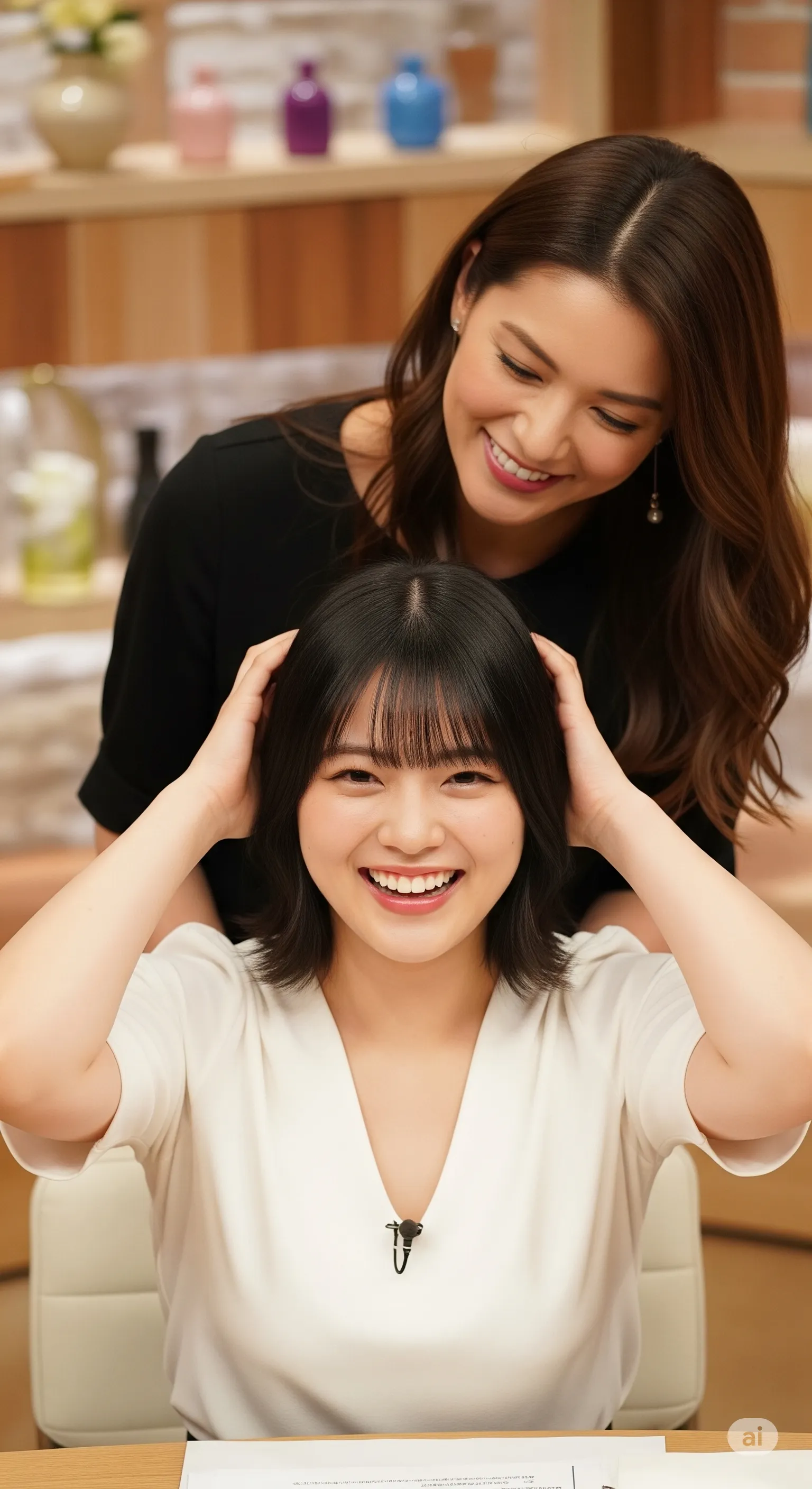 タイトな制服に閉じ込められた、熟れた大人の肉体美