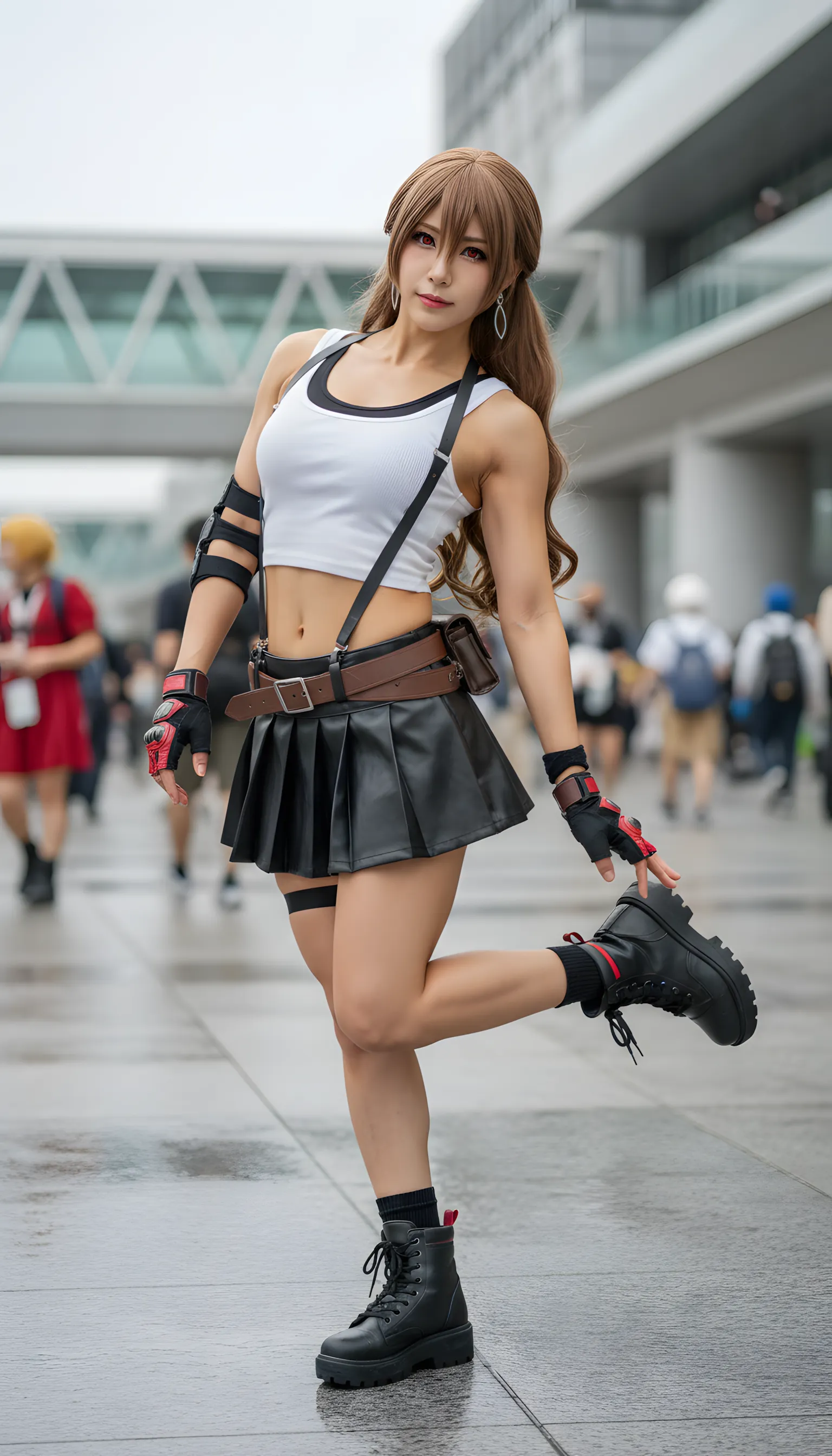 ティファ・ロックハート 最高のバックショット 029