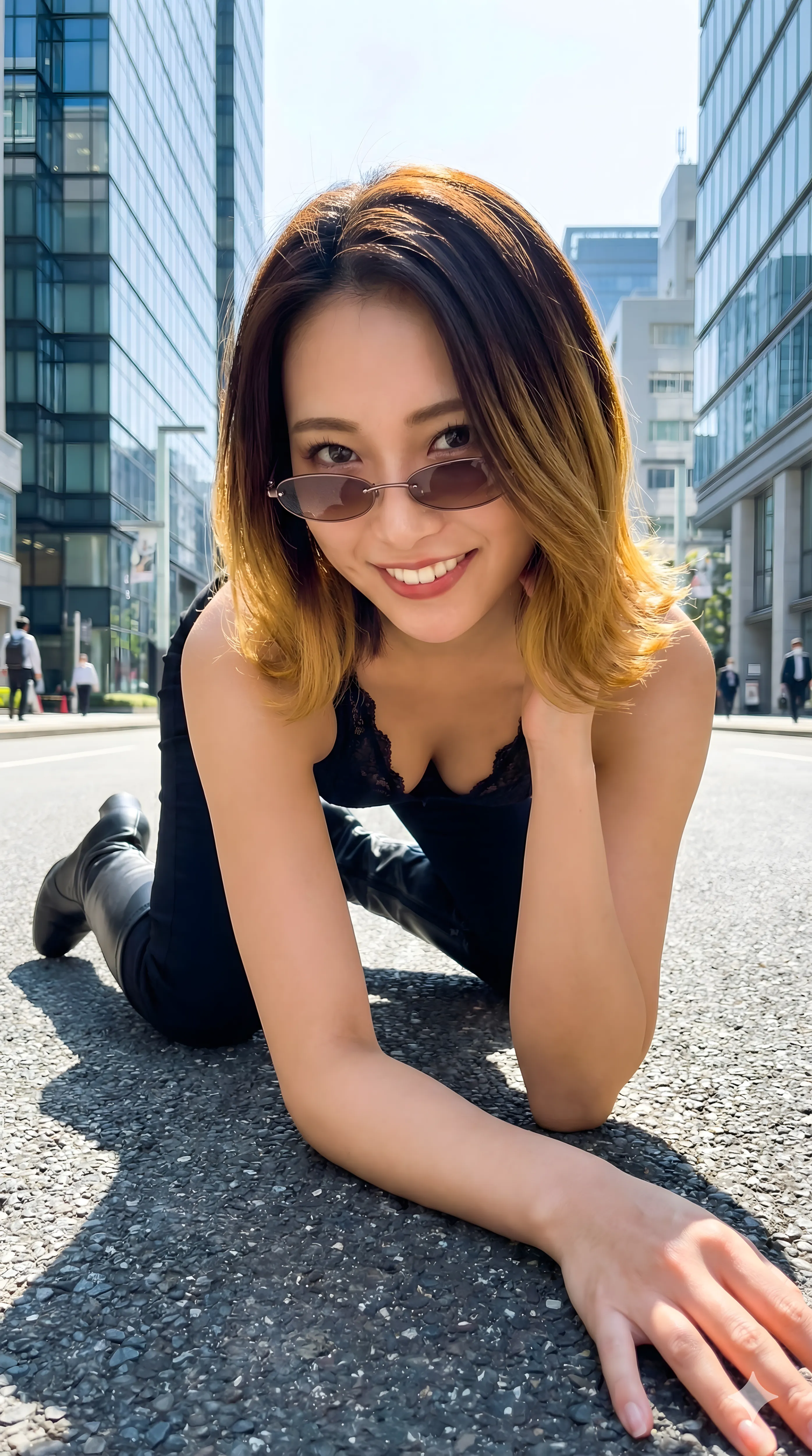 ギャル  水着  エロ画像 野外