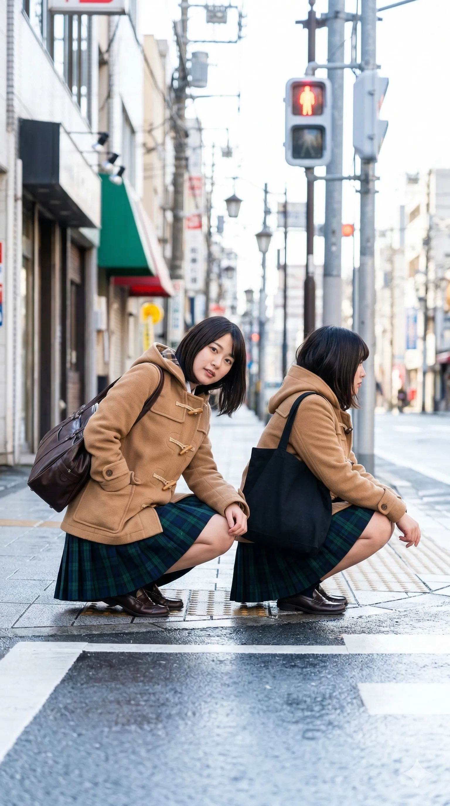 ミニスカ 階段 煽りアングル 012