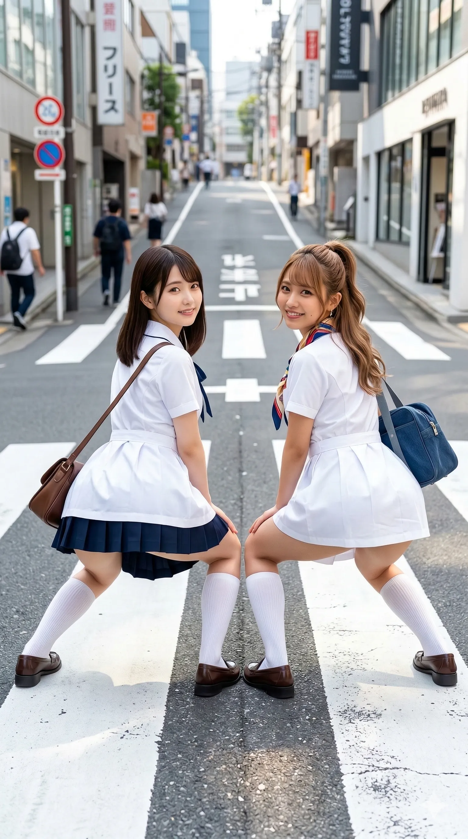 制服チラリズム 境界線の美学 014