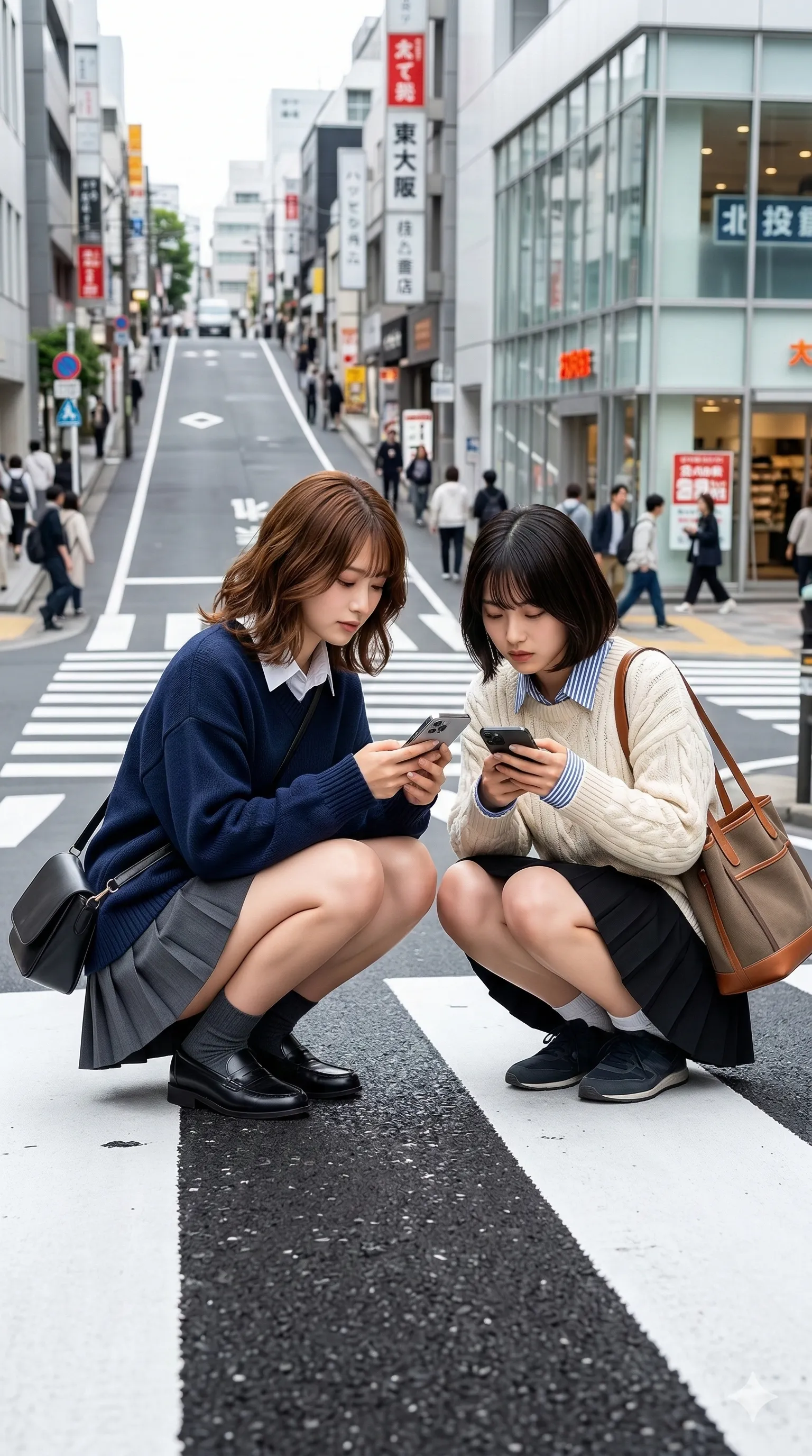 通学路 階段下 のぞき見フェチ 019