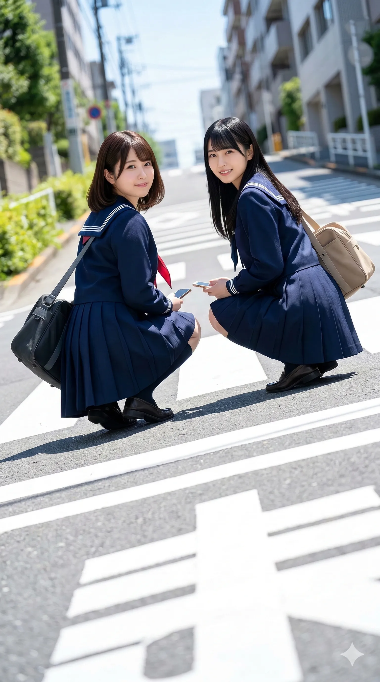 素人制服美女 煽りアングル 誘惑 022