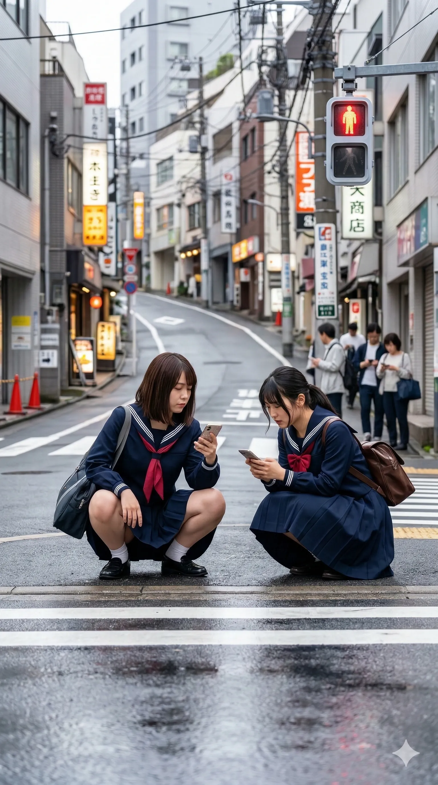 制服 最後のチラリズムショット 041