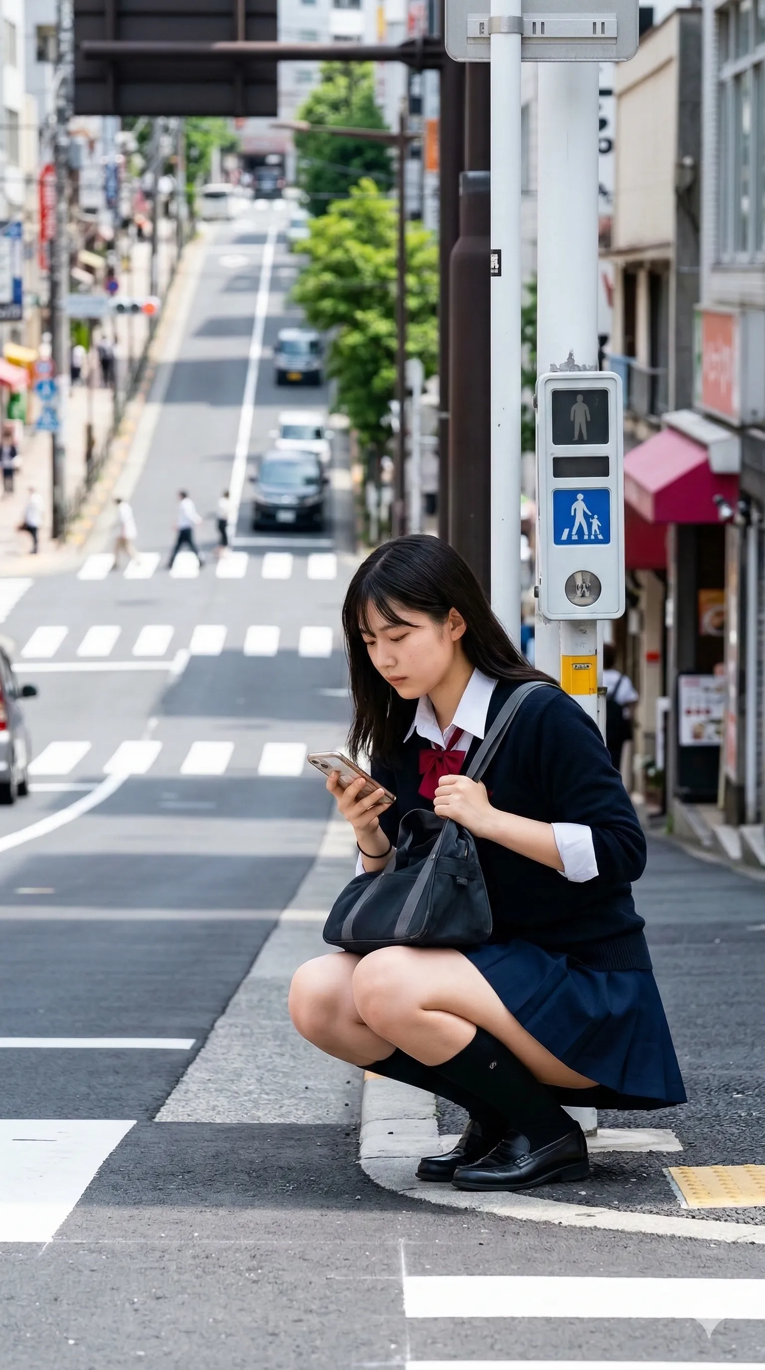 制服チラリズム 境界線の背徳感 014