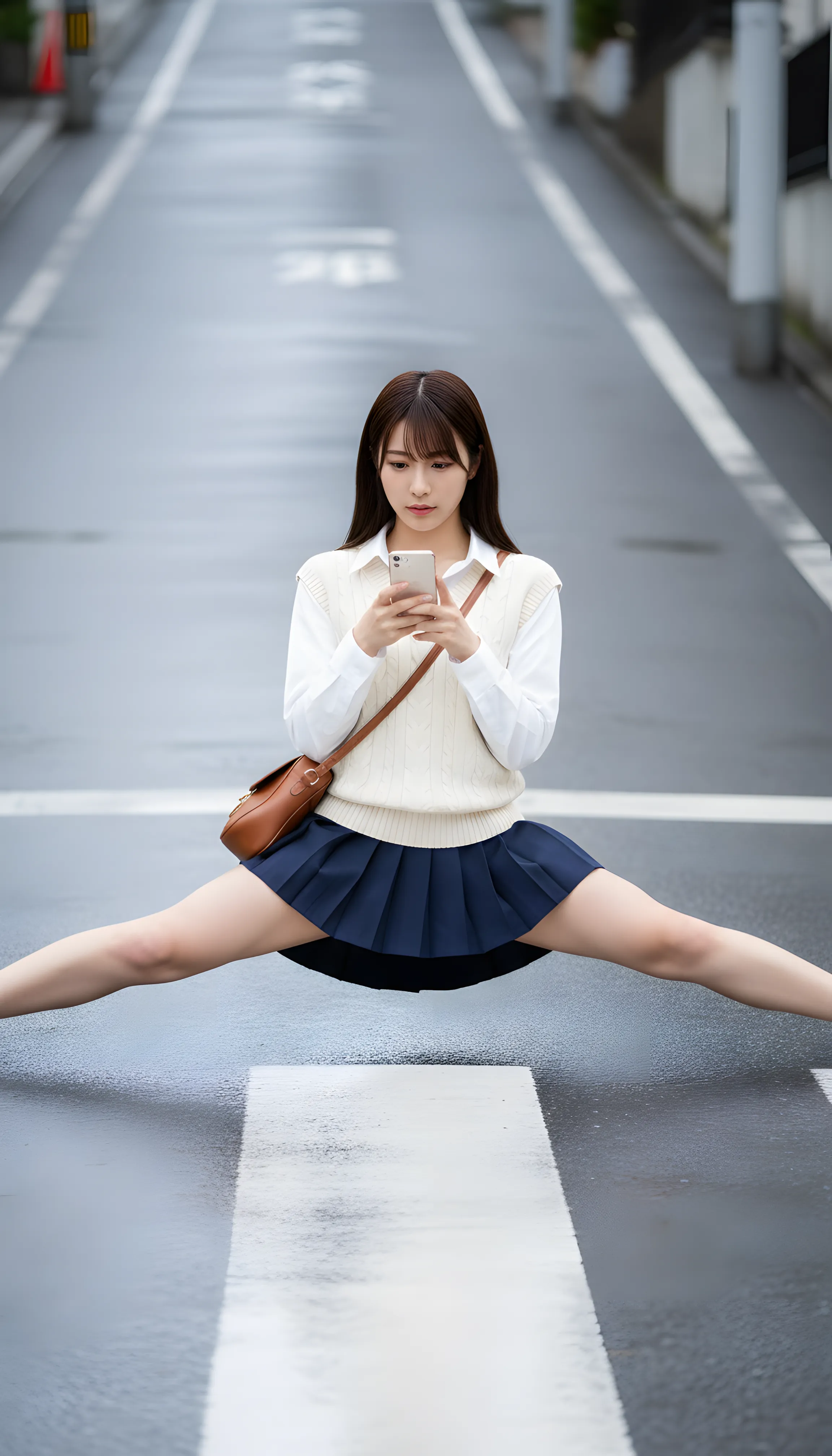 ミニスカ M字 尻の肉感 031