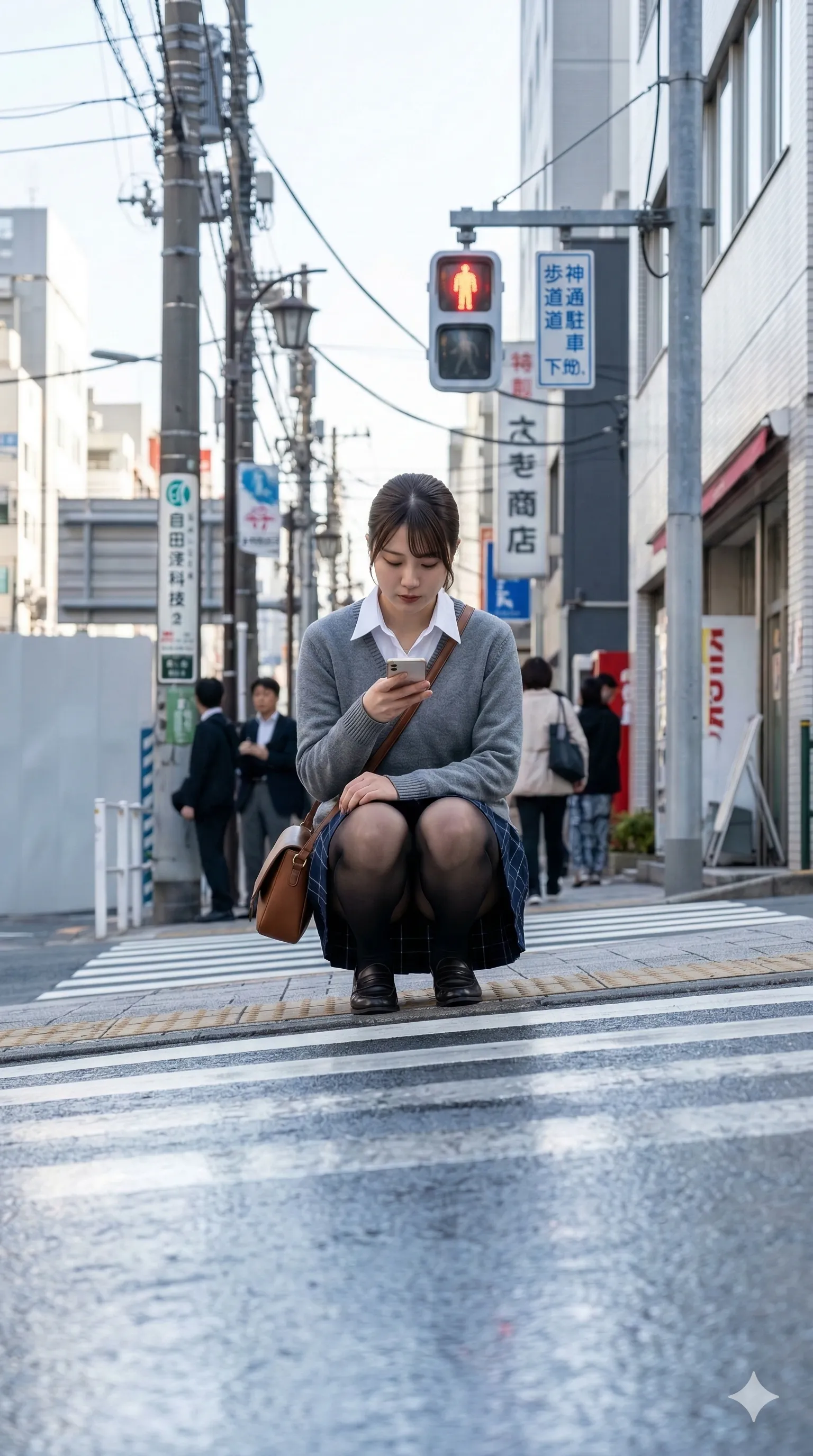 制服 最高のM字開脚ライン エンド 041