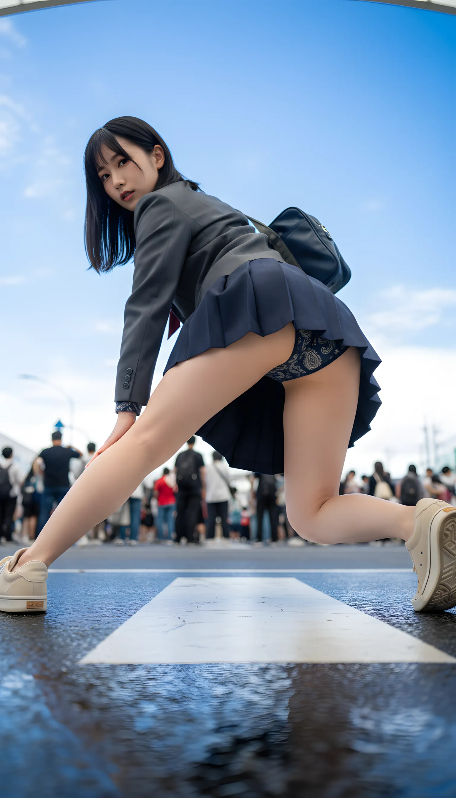 スカート 究極のパンチラ 最高の隙 012