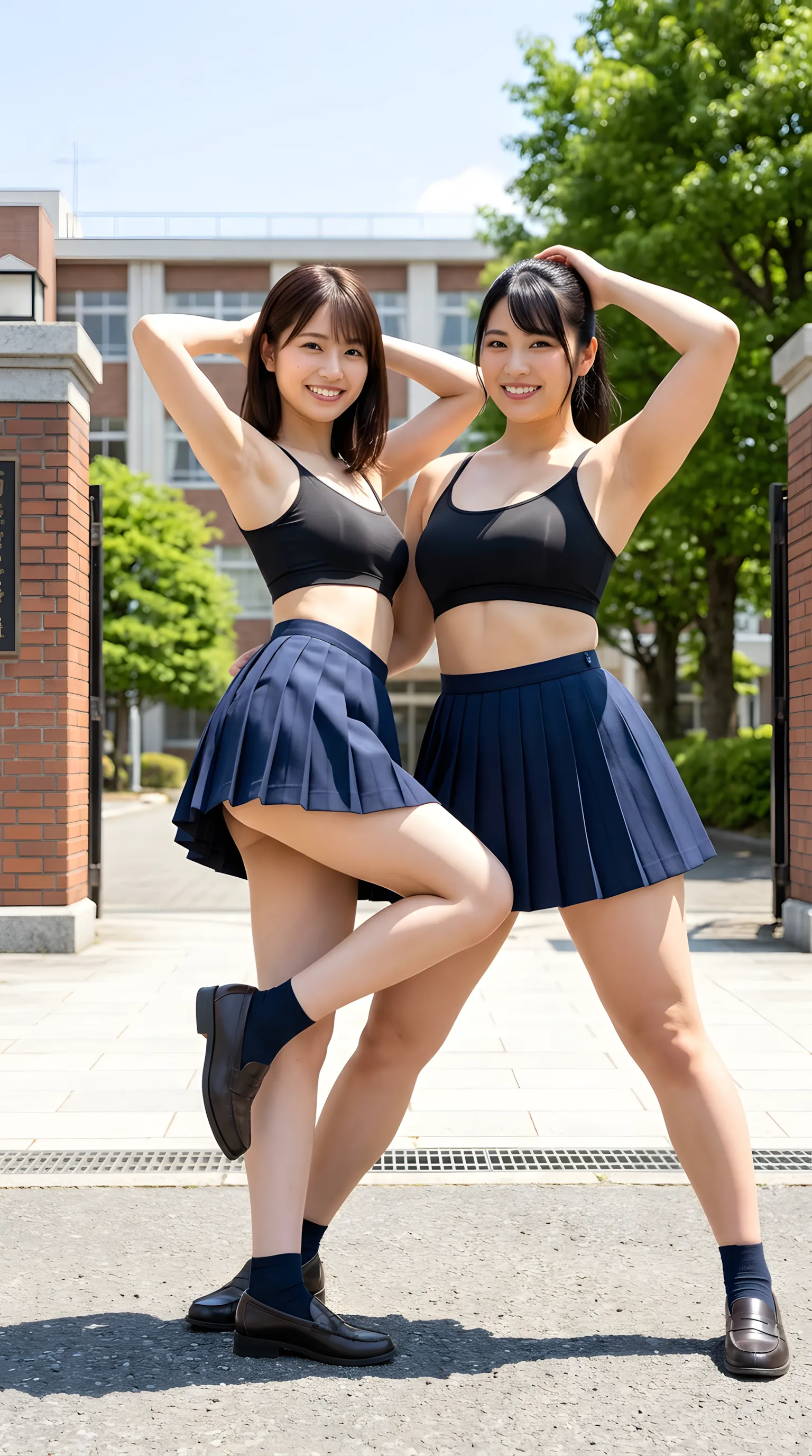 脇の下 最高の肉感美 振り返り 007