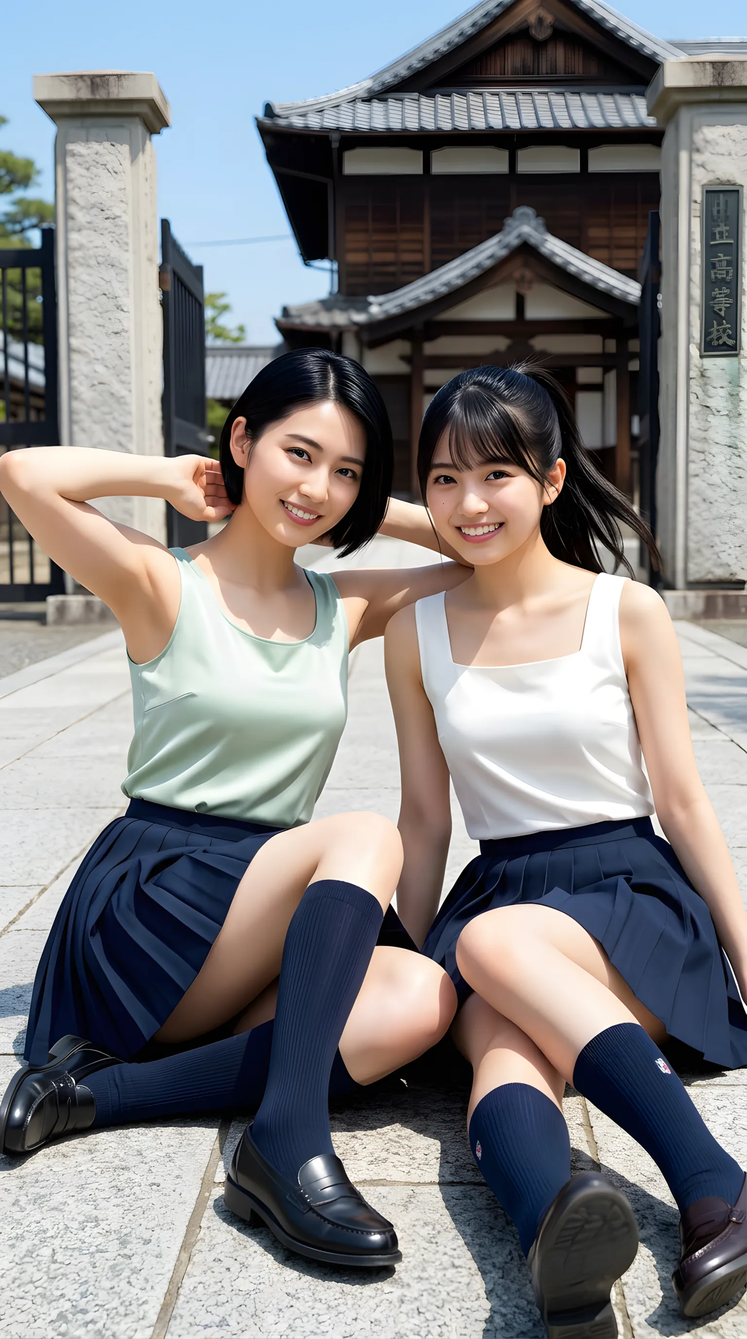 美脚JK 究極の残り香 016