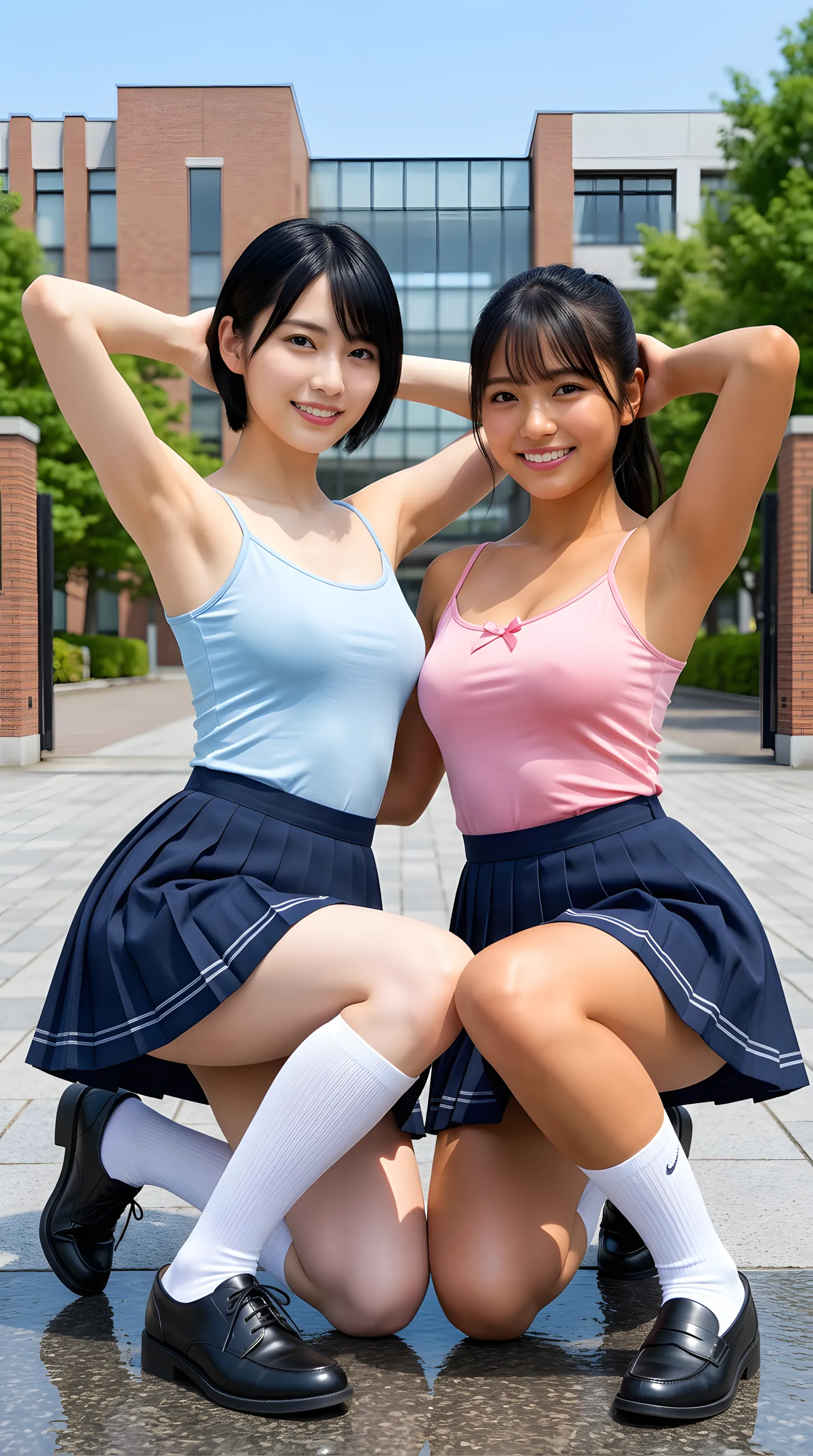 制服 最高の境界線エンド 034