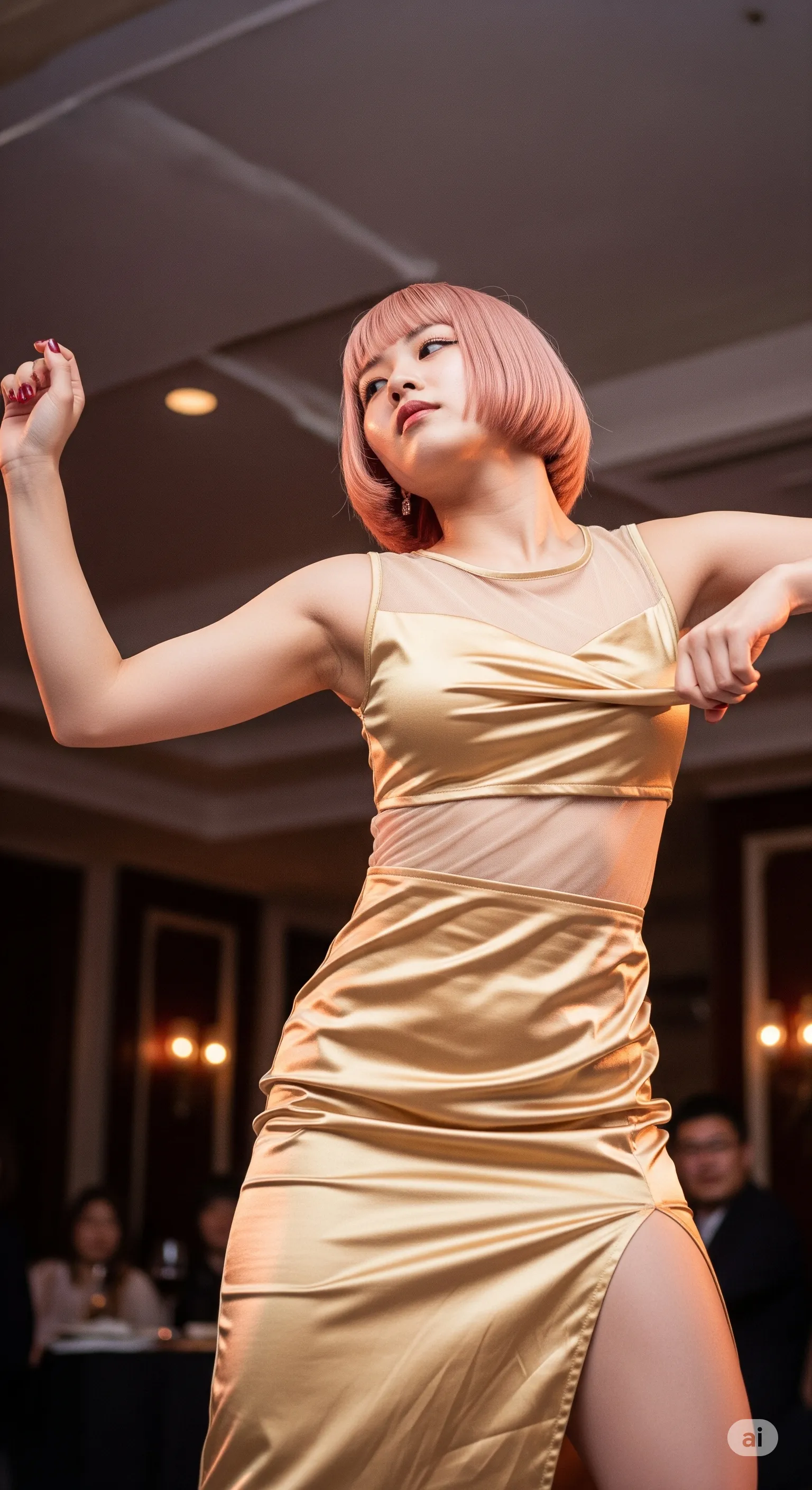 くびれとカーブが重なる妖艶なS字スタイル