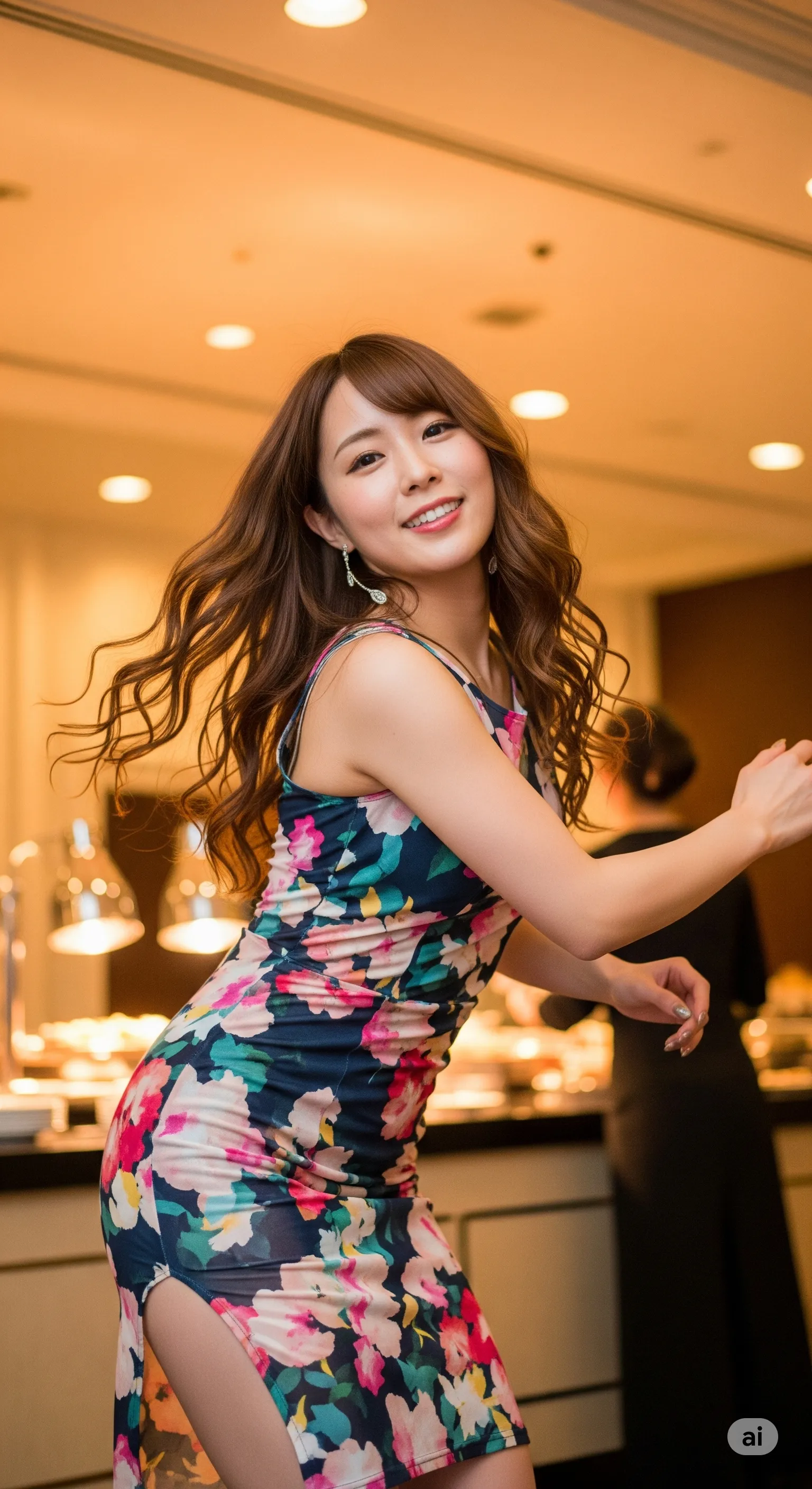 ヒップラインまで美しく流れる曲線フェチ