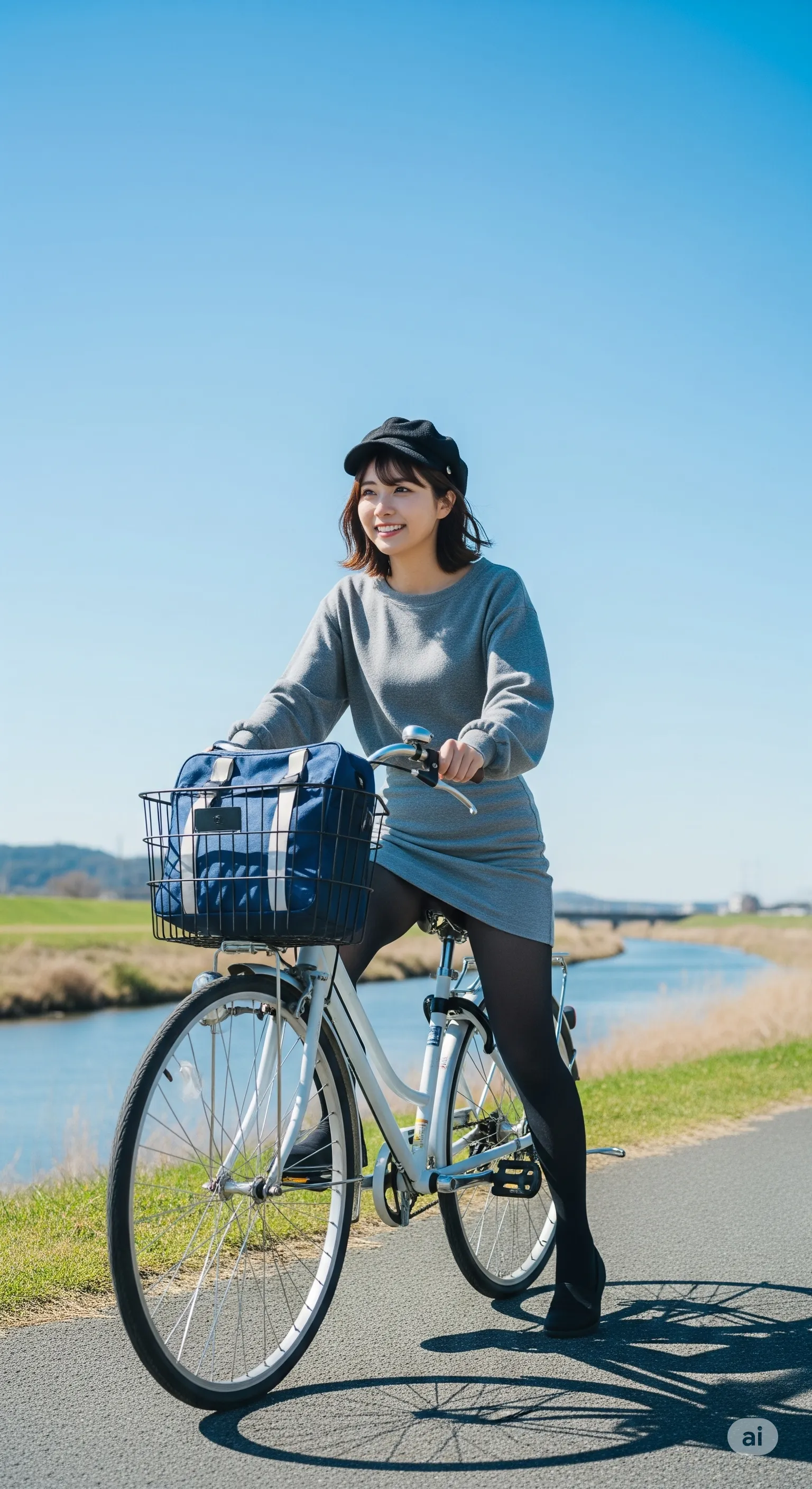 夕暮れの街角、買い物帰りの主婦が見せる熟れた尻ライン