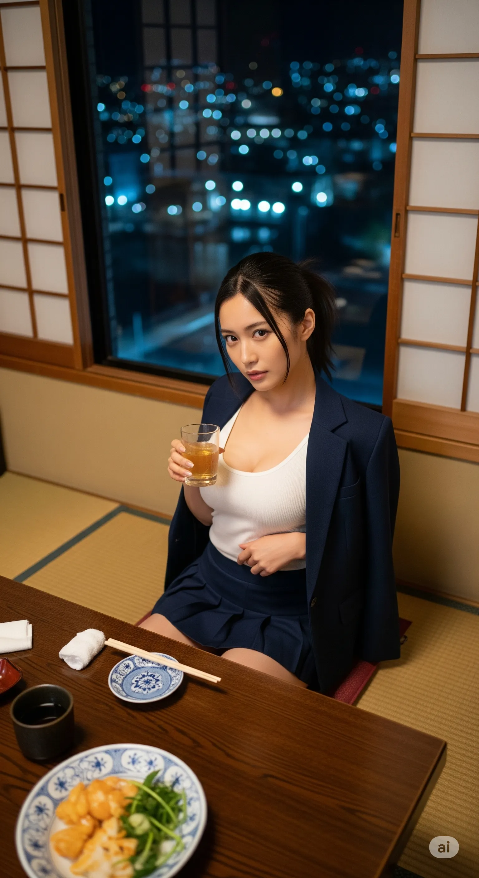 契約を迫るような、距離感の近い尻フェチスナップ