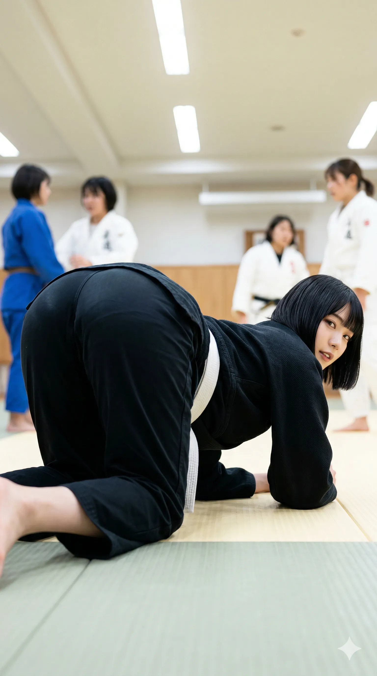 柔道着 究極の美尻エンド 045