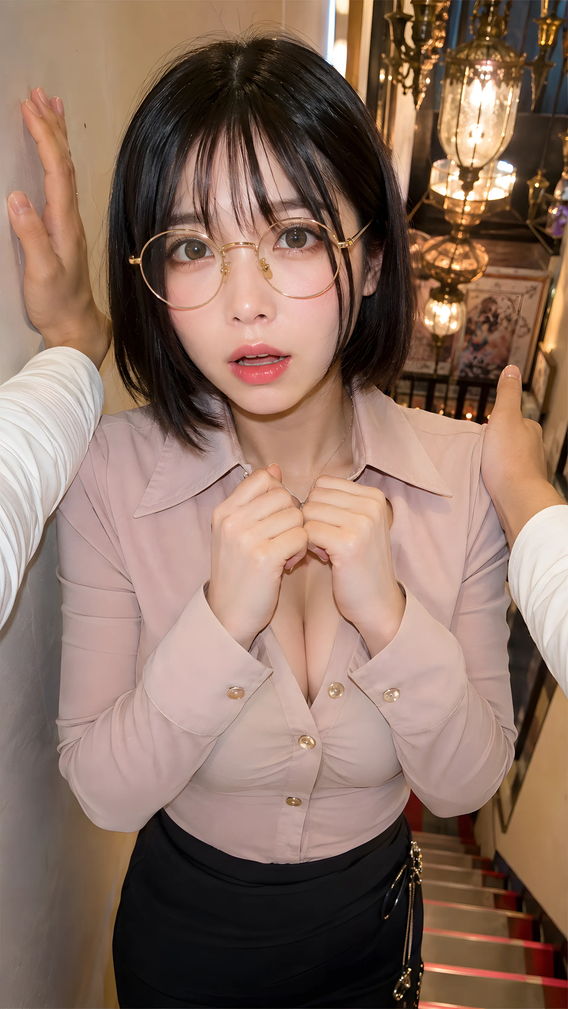 タイトトップス 胸の丸み 最高のアーチ 006