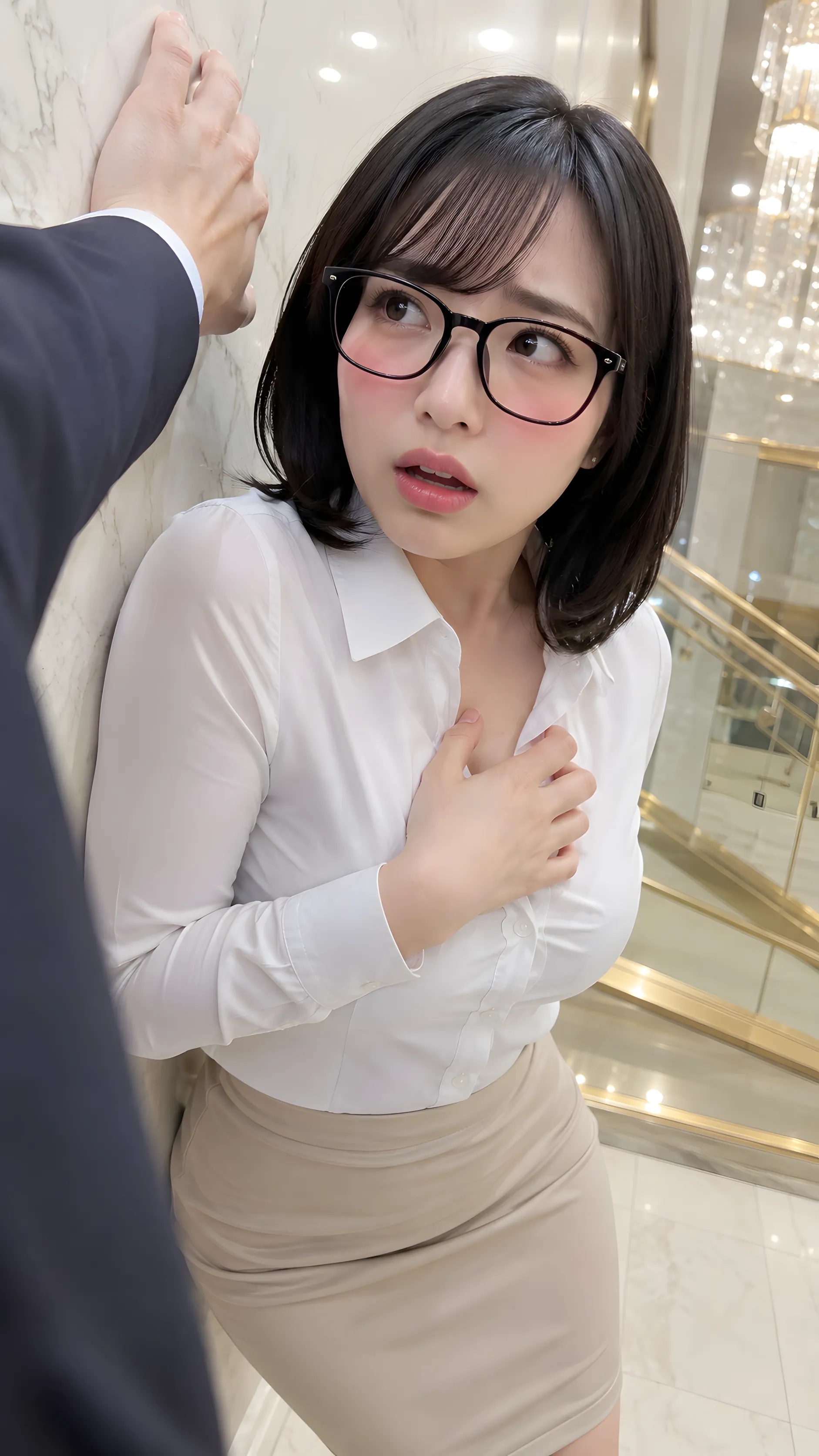 谷間接写 最高の肉感美エンド 032