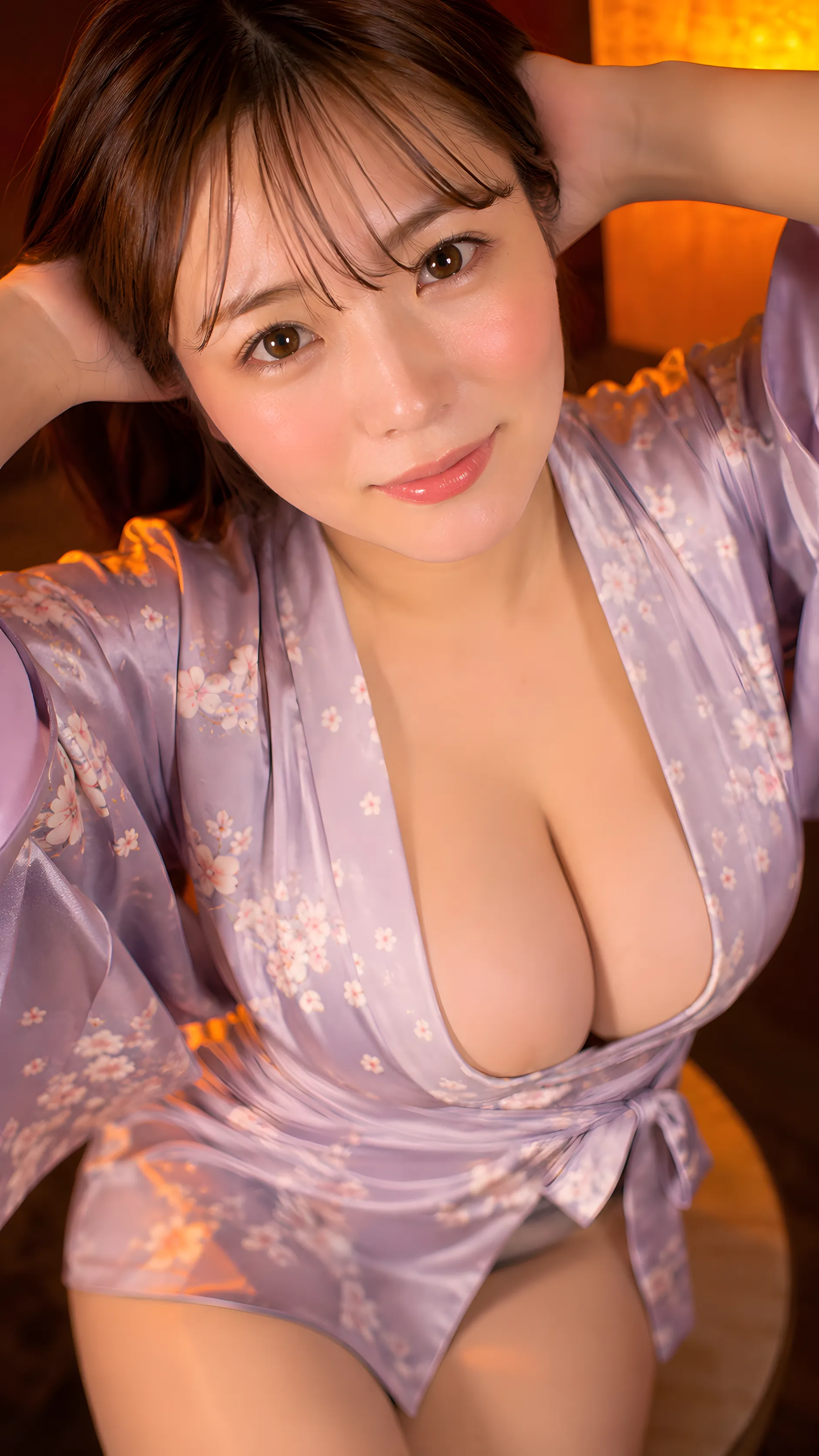 着物の奥 バストの丸み 最高のアーチ 006