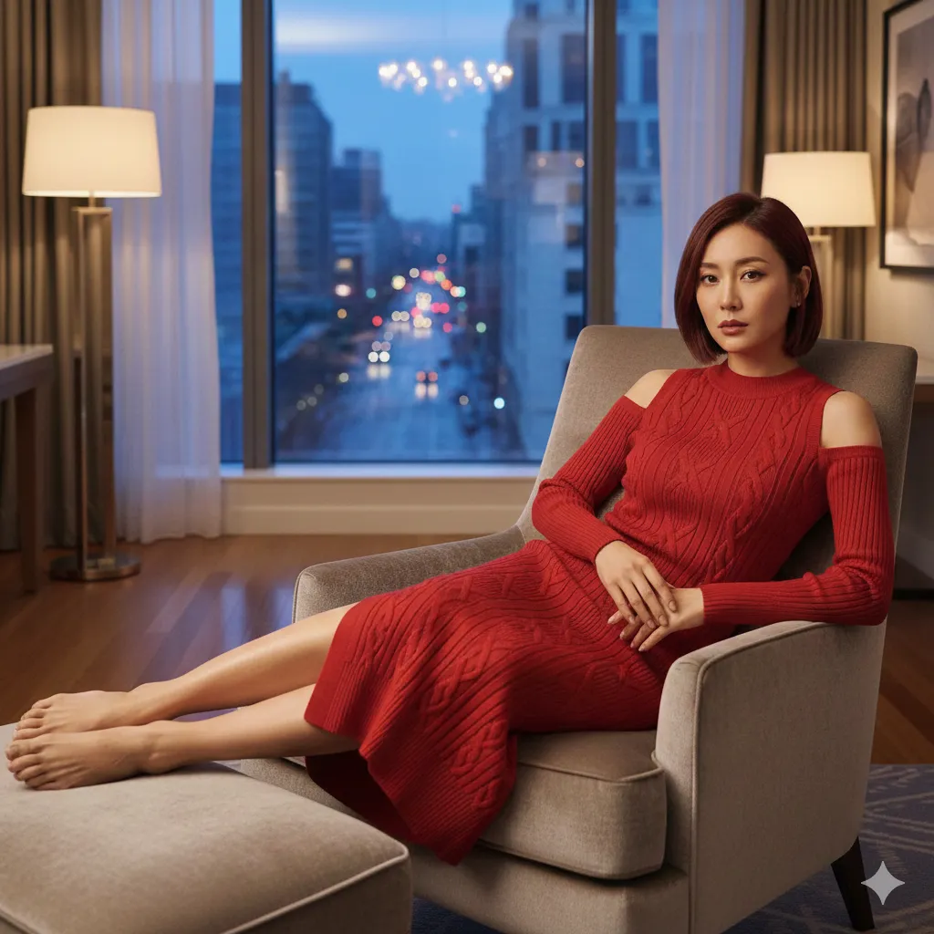 光を浴びて白く輝く、ふくらはぎの滑らかな面