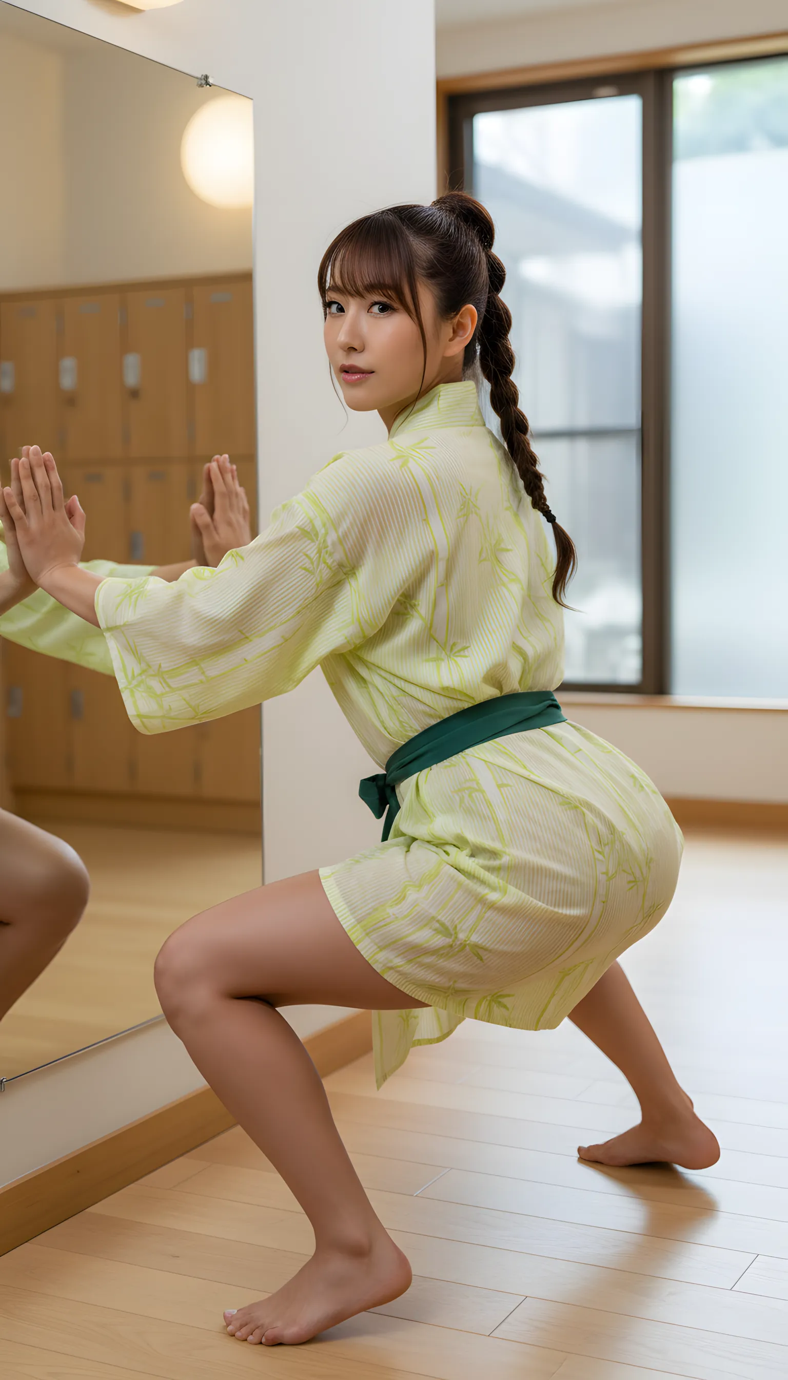 旅館客室 熟女 浴衣 誘惑 040