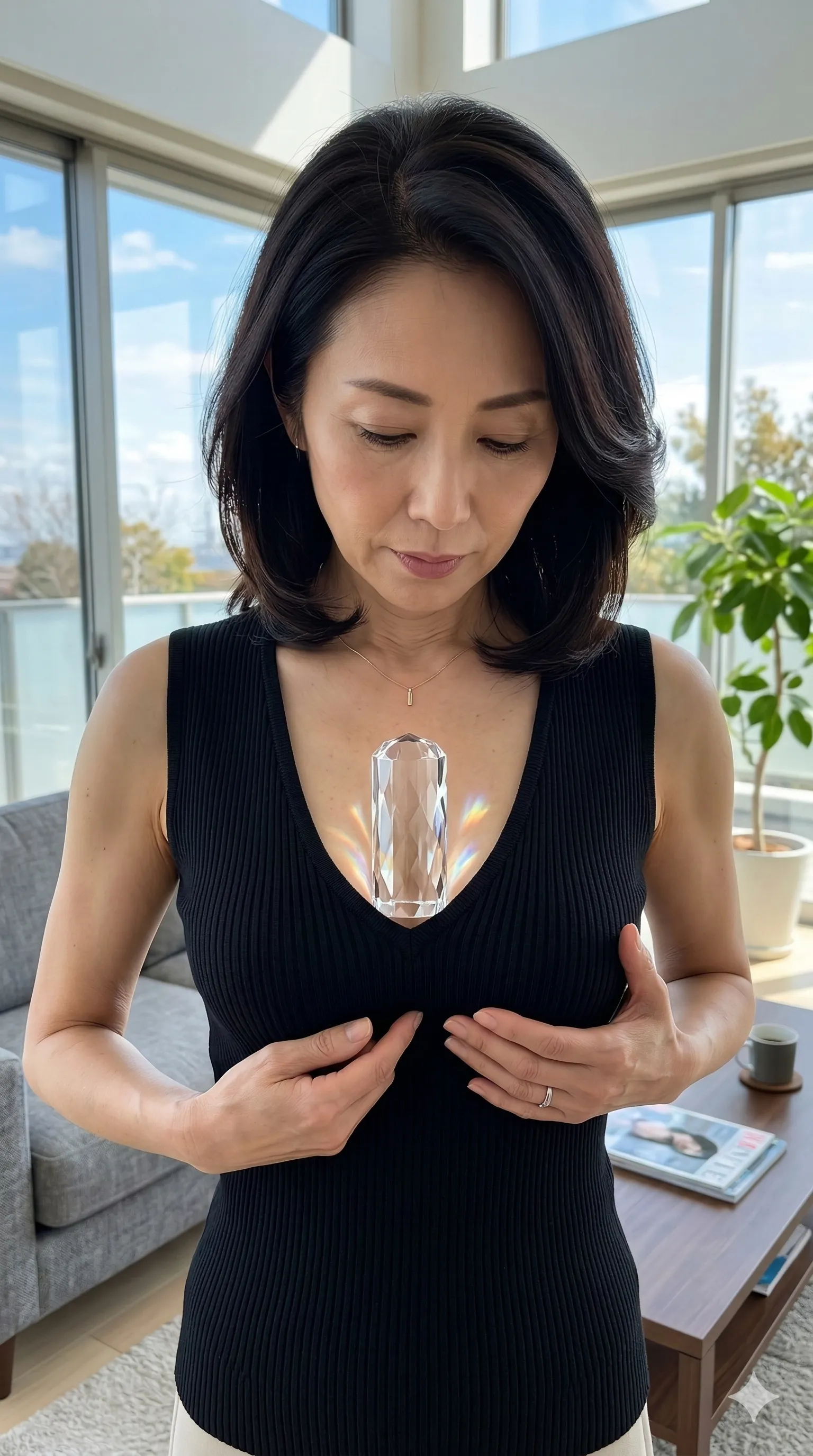 人妻 谷間 煽り美尻ライン 026