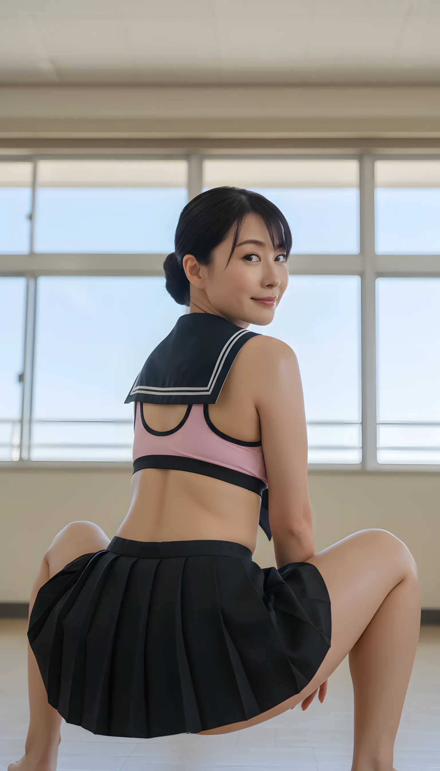 人妻 ブレザー 最高のバックエンド 035