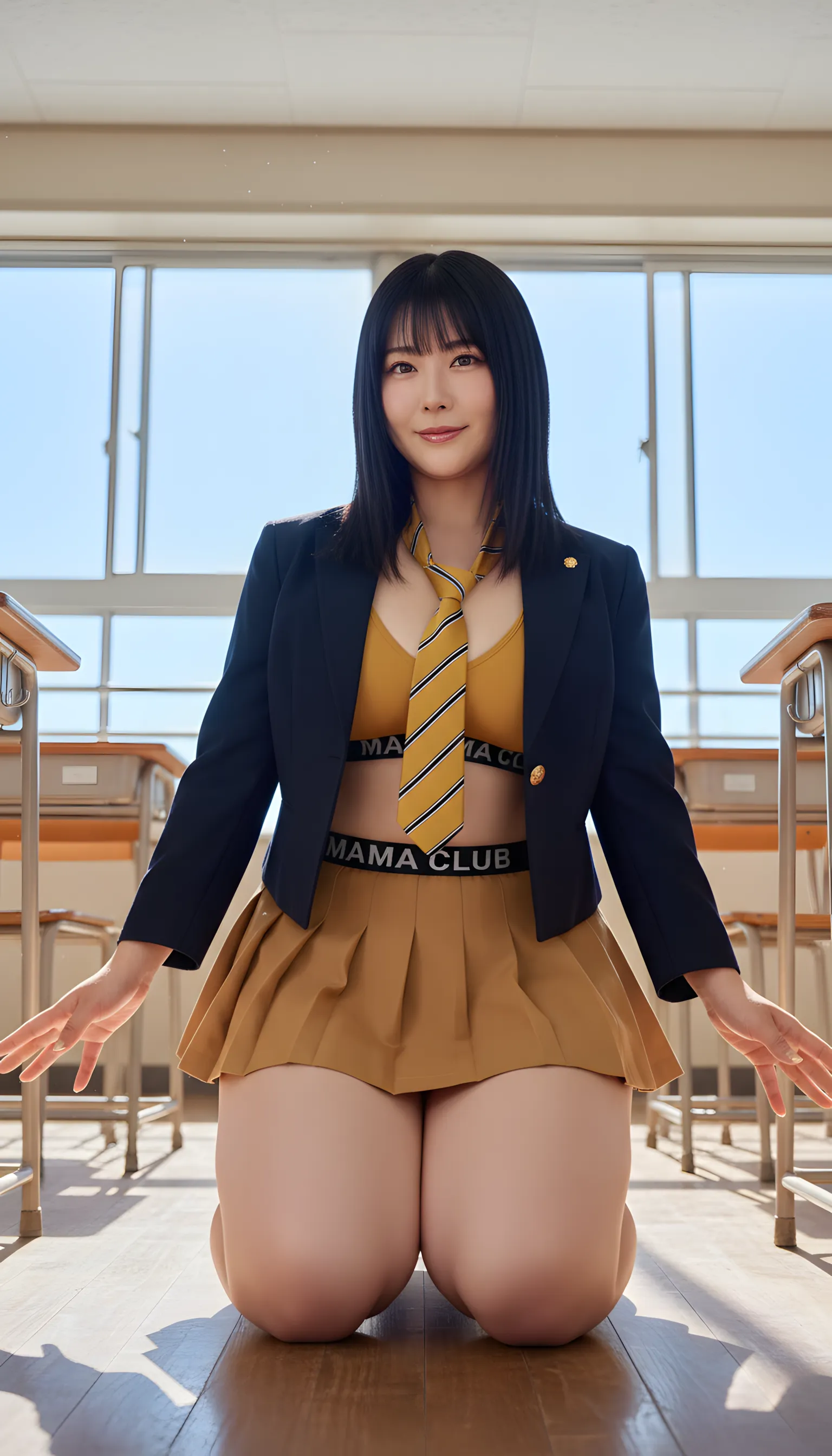 制服コスプレ 尻特化 ショット 051