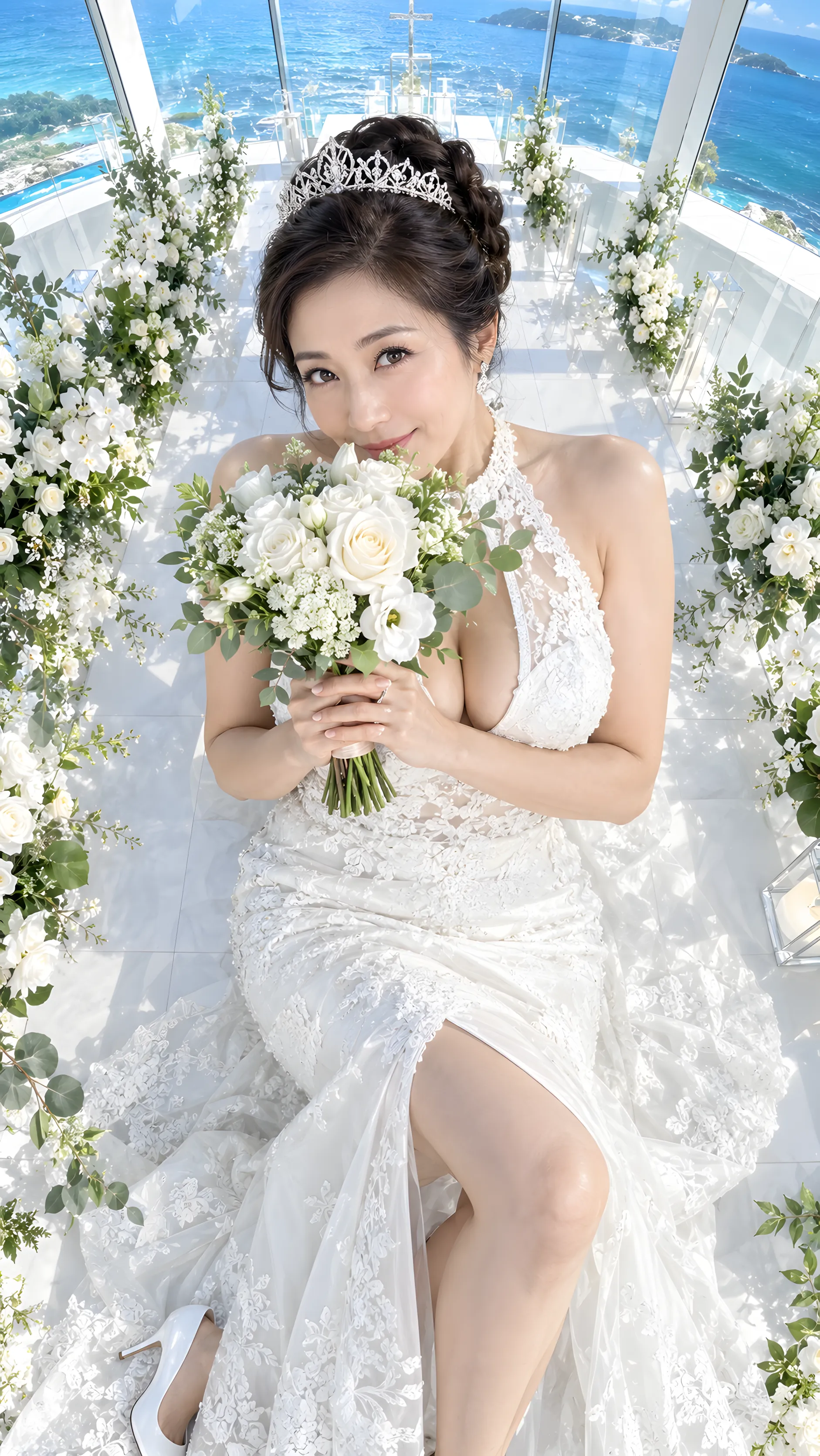 控室ロケ 振り返り 豊満ライン 009