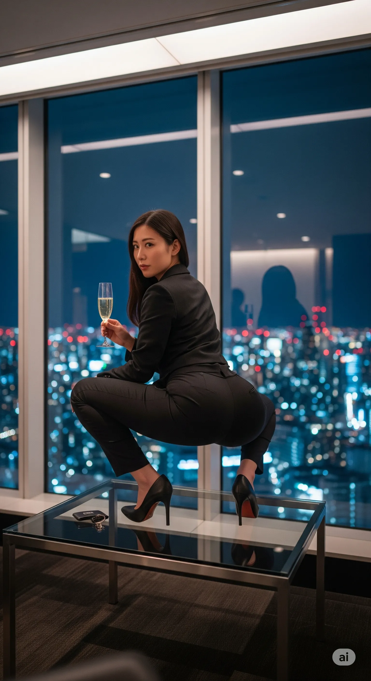 パーティードレスの背中ジッパーと華奢な肩甲骨の造形美 フェチ写真