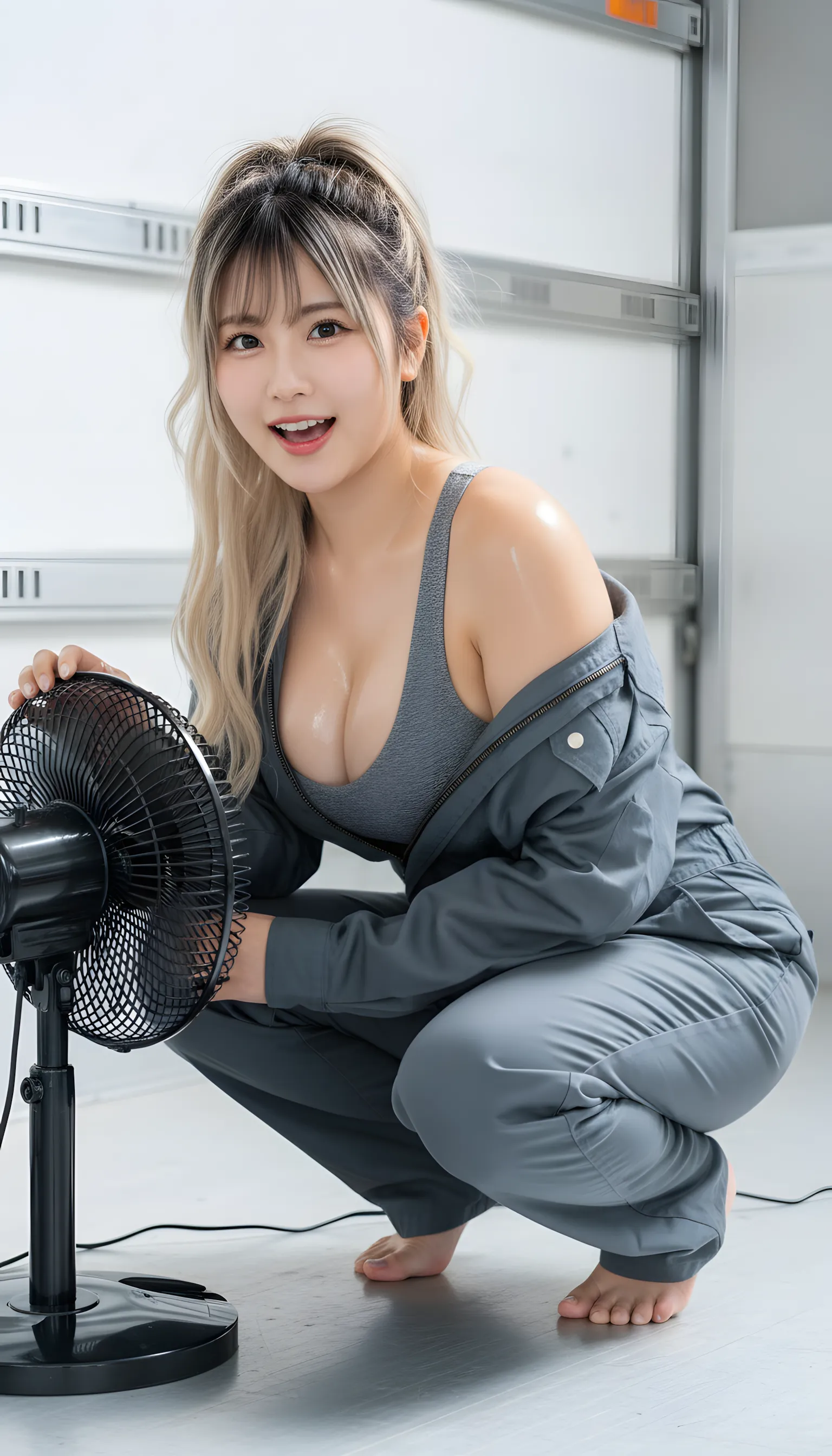 トラック荷台 尻のボリューム 008