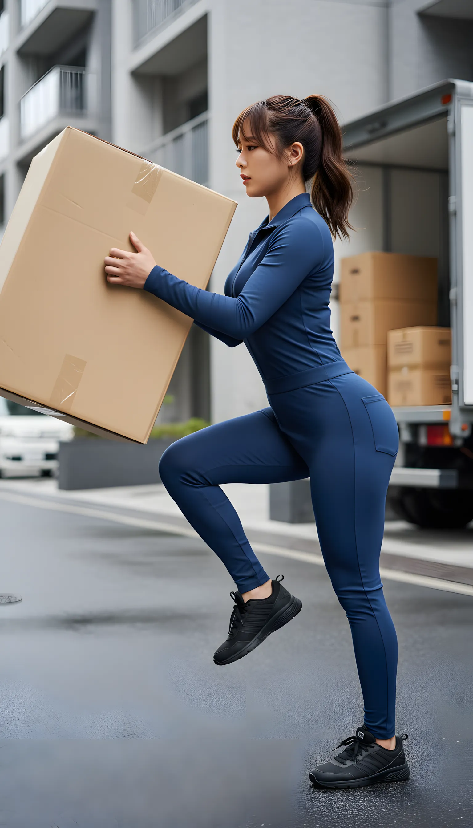 引っ越しお姉さん 尻特化 ショット 014