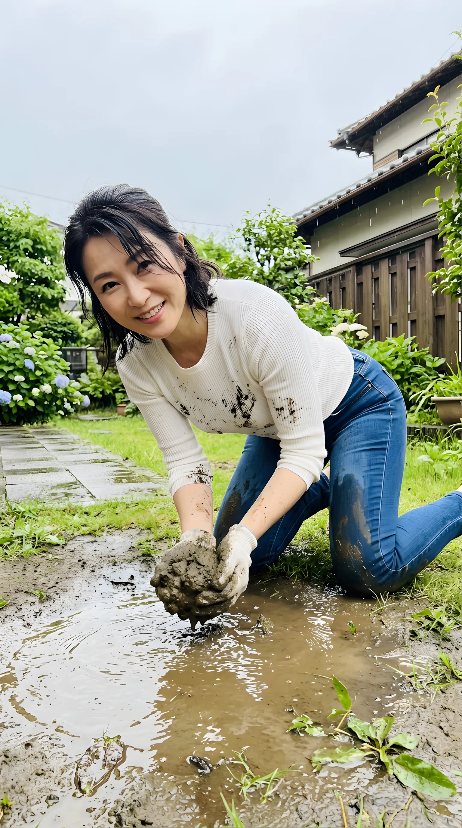 巨乳チラ見せ 境界線 最高の煽りアングル 004