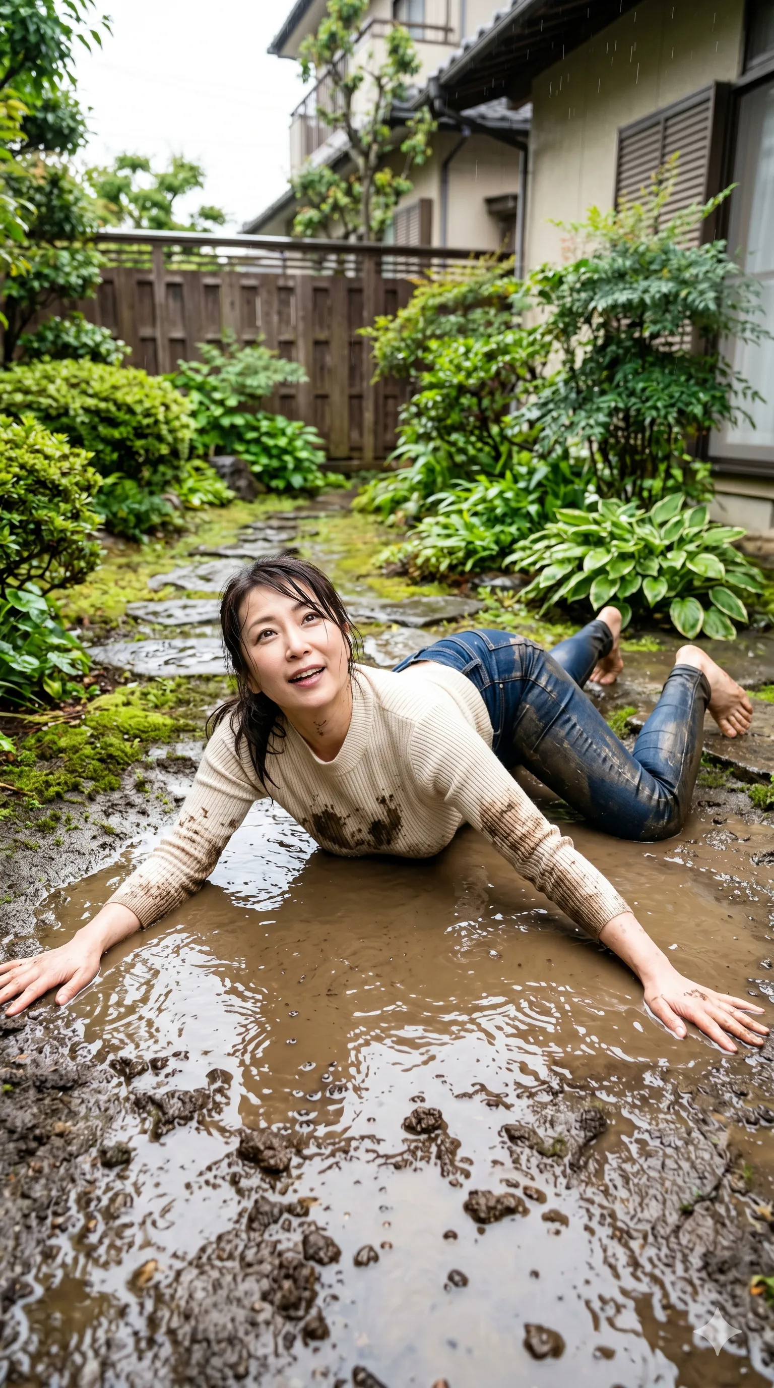 ぬかるみのなか 最高の隙 無防備 005