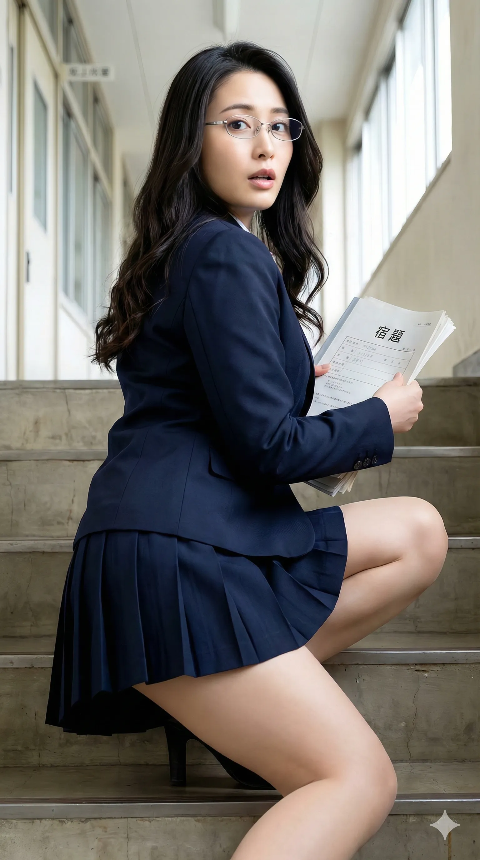 うんこ座り姿勢から立ち上がる瞬間の、尻肉の弾力