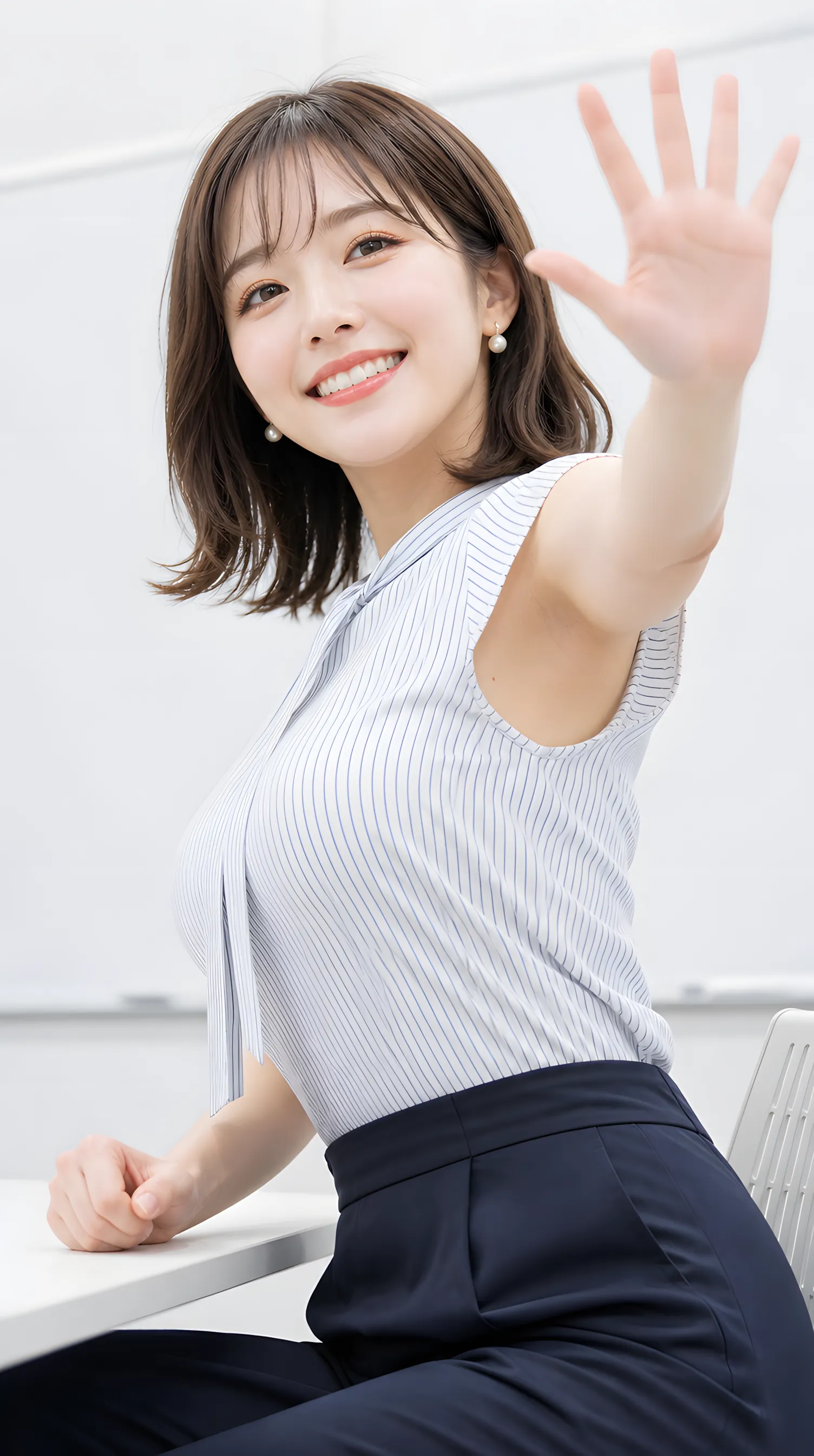 超接写 腋見せ 脇フェチ 002