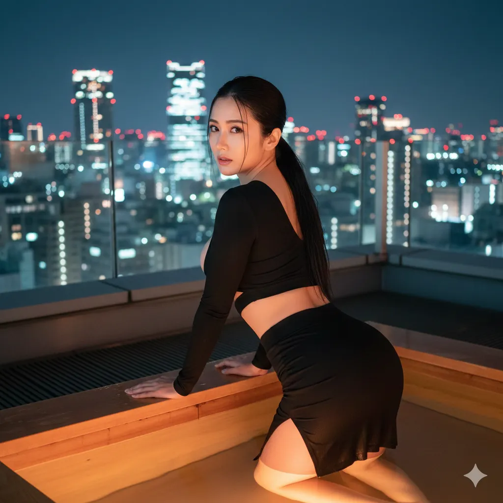 露天風呂サロン若熟女スタッフの微エロ画像集｜都内の屋上サシ風呂混浴な時間