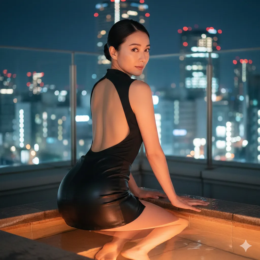 サロンスタッフ  素人 混浴 温泉 グラビア エロ画像