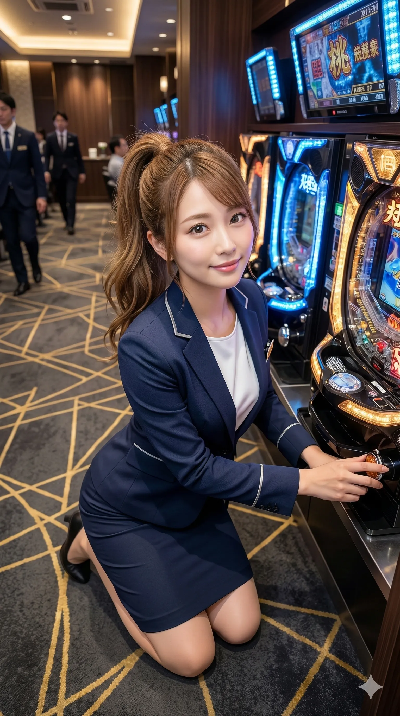 パチ屋店員 尻のボリューム 煽り 027