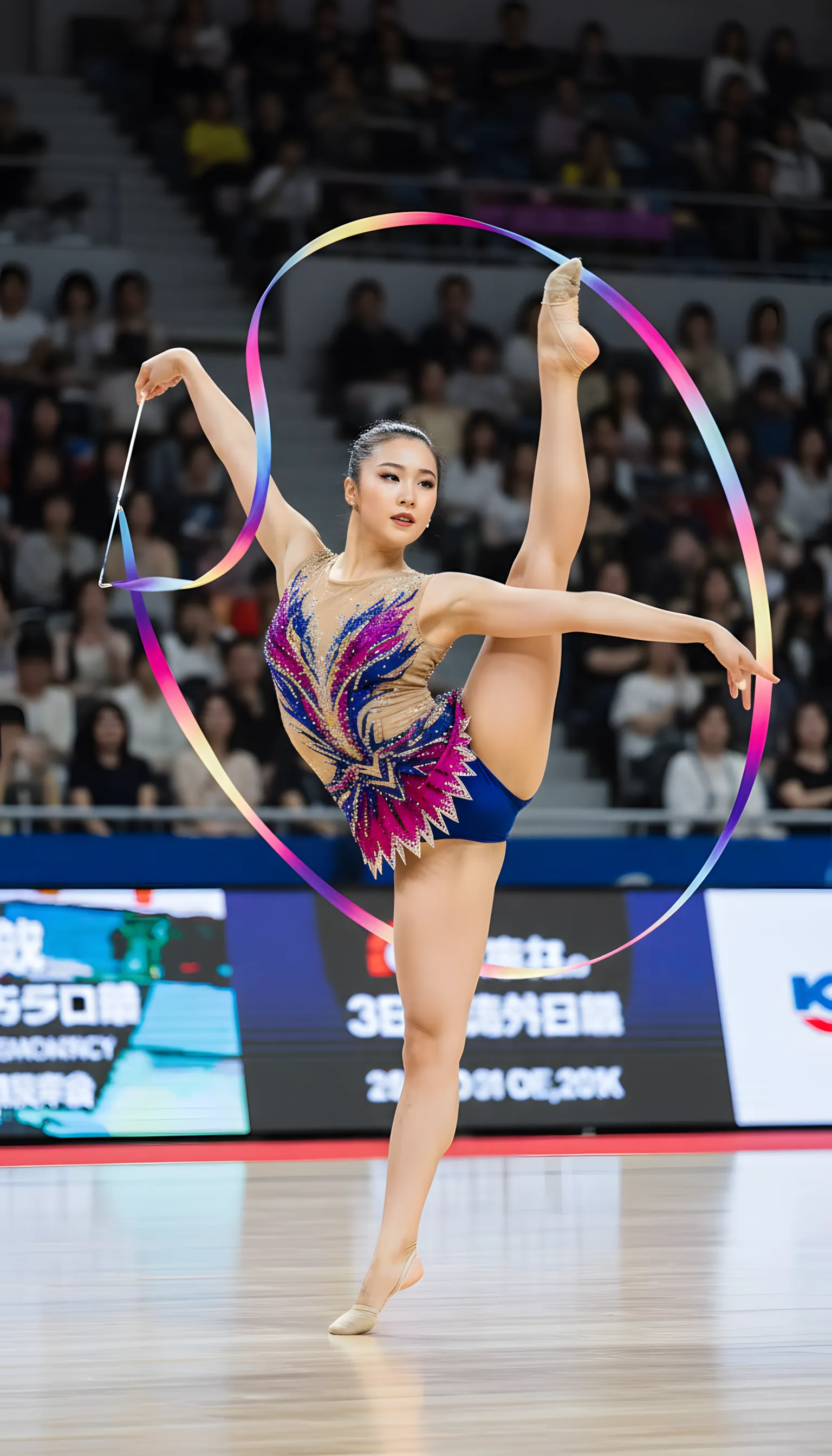 レオタード 尻の肉感 ボリューム 煽り 008