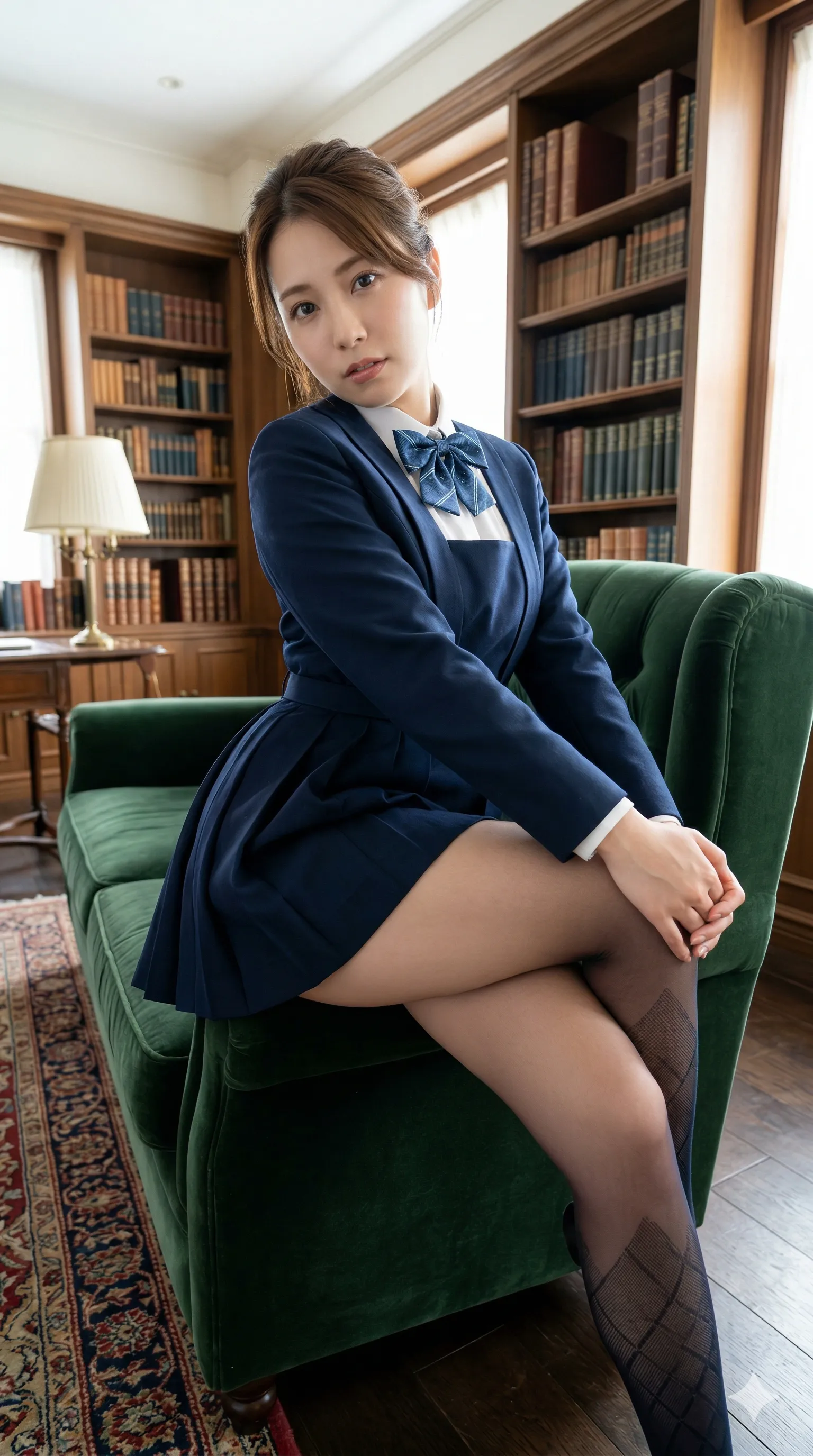 女子高生風 究極の美尻ライン 022